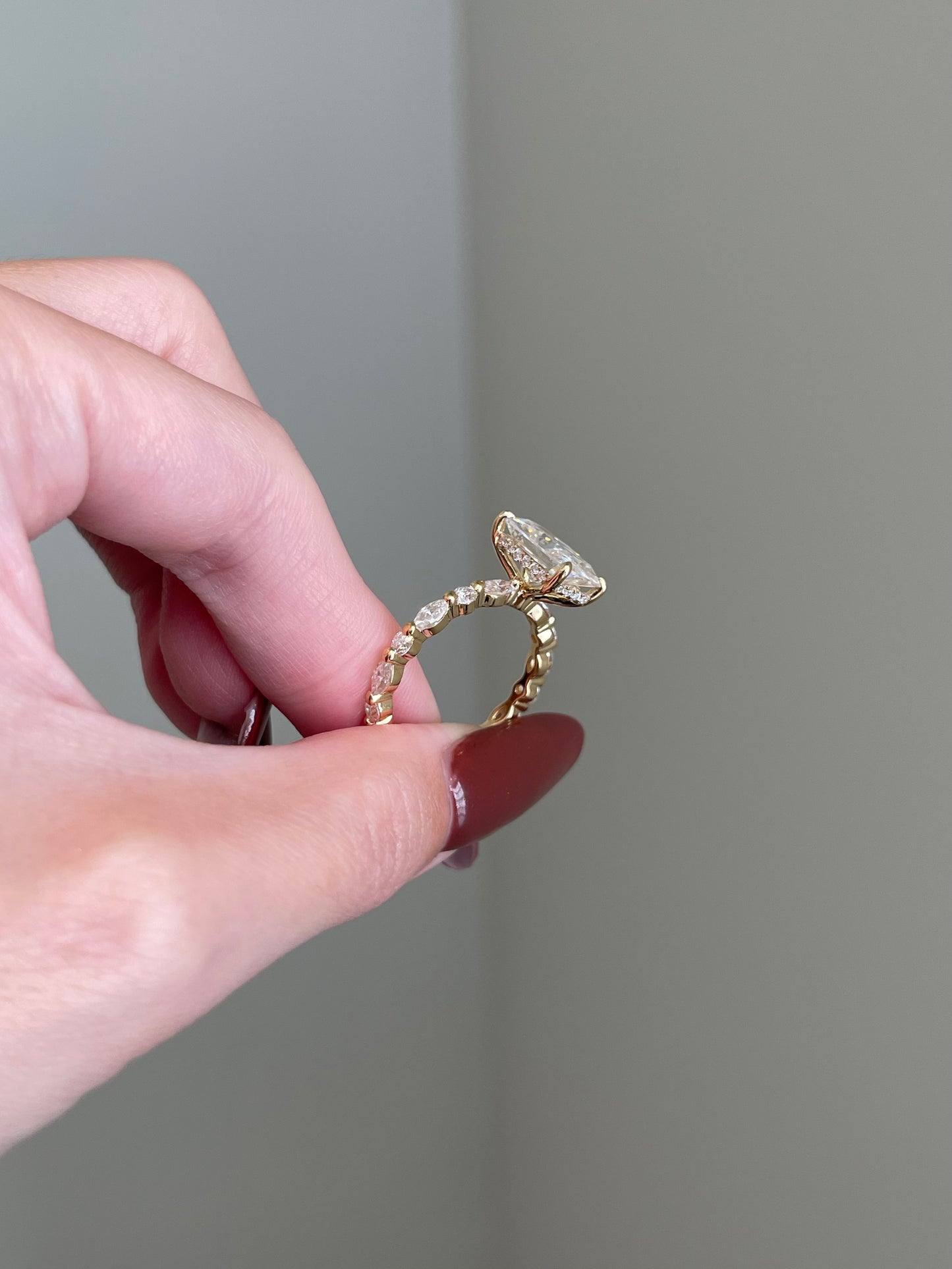 The Nova Ring, 4 Carat, Radiant, Brilliant