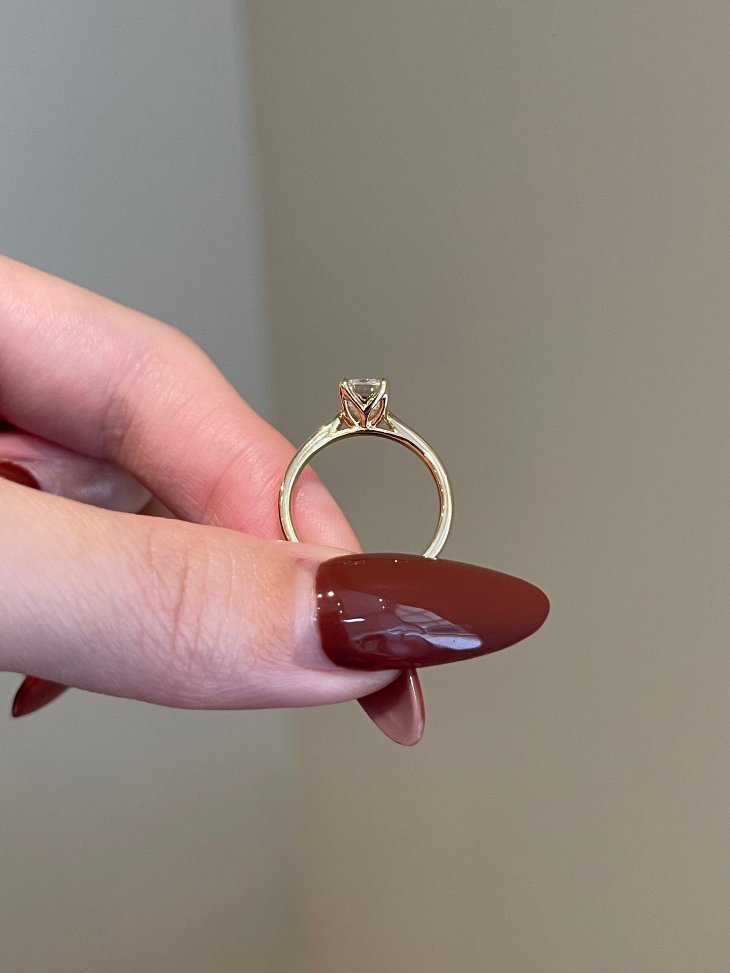 The Lydia Ring, 1 Carat, Emerald, Step Cut