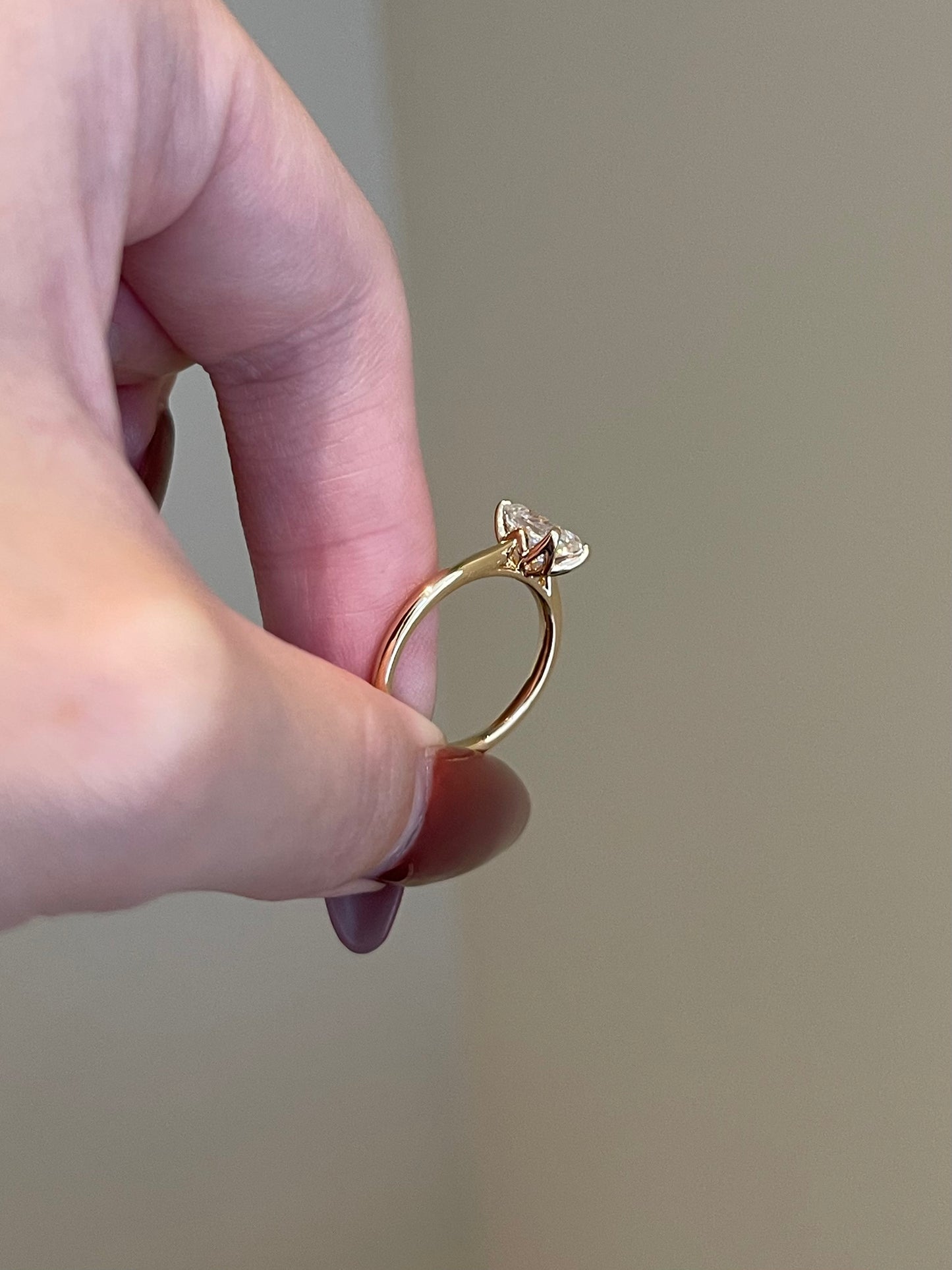 The Lydia Ring, 1 Carat, Emerald, Step Cut