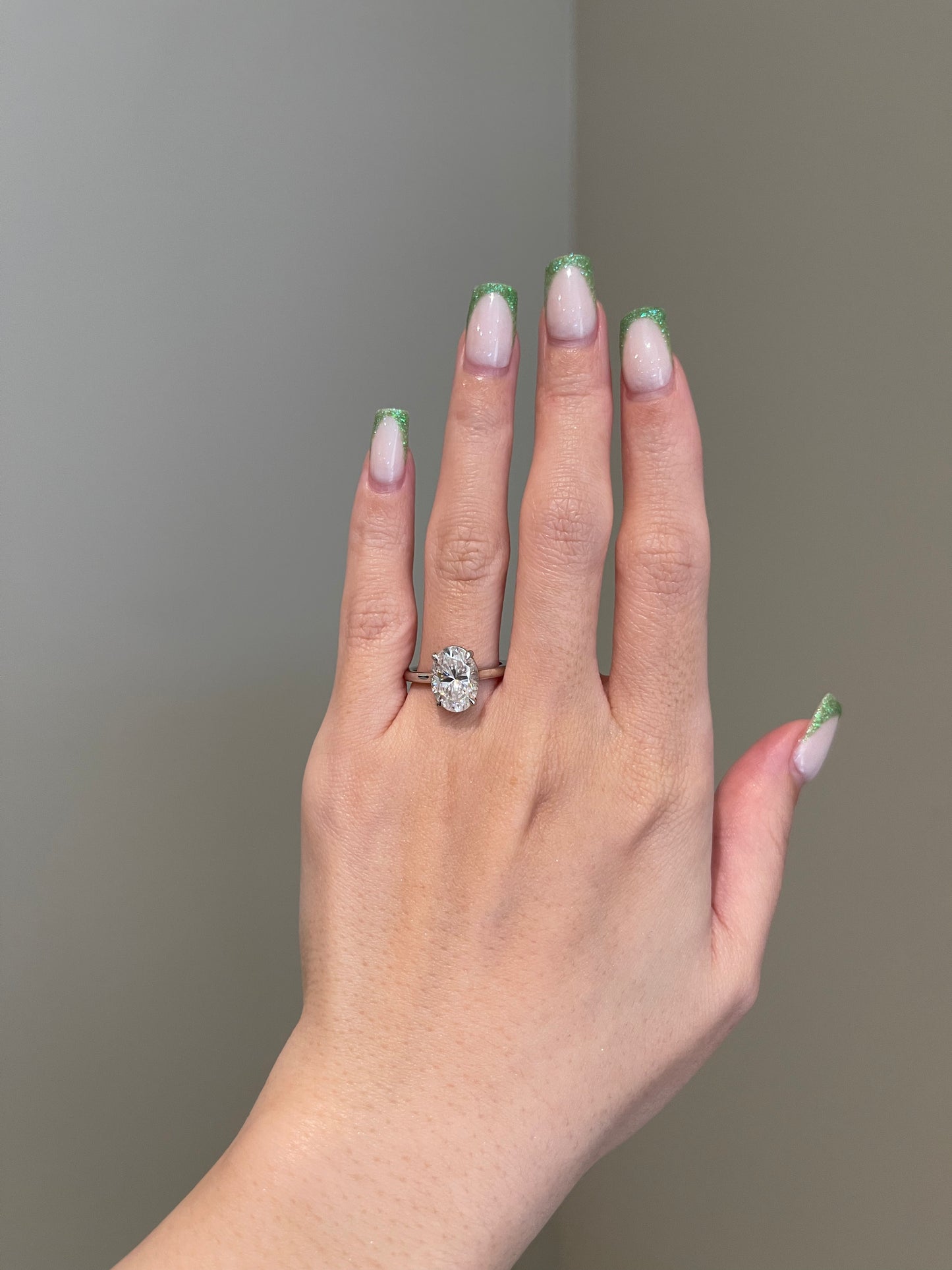 The Savannah Ring, 3.5 Carat, Oval, Brilliant