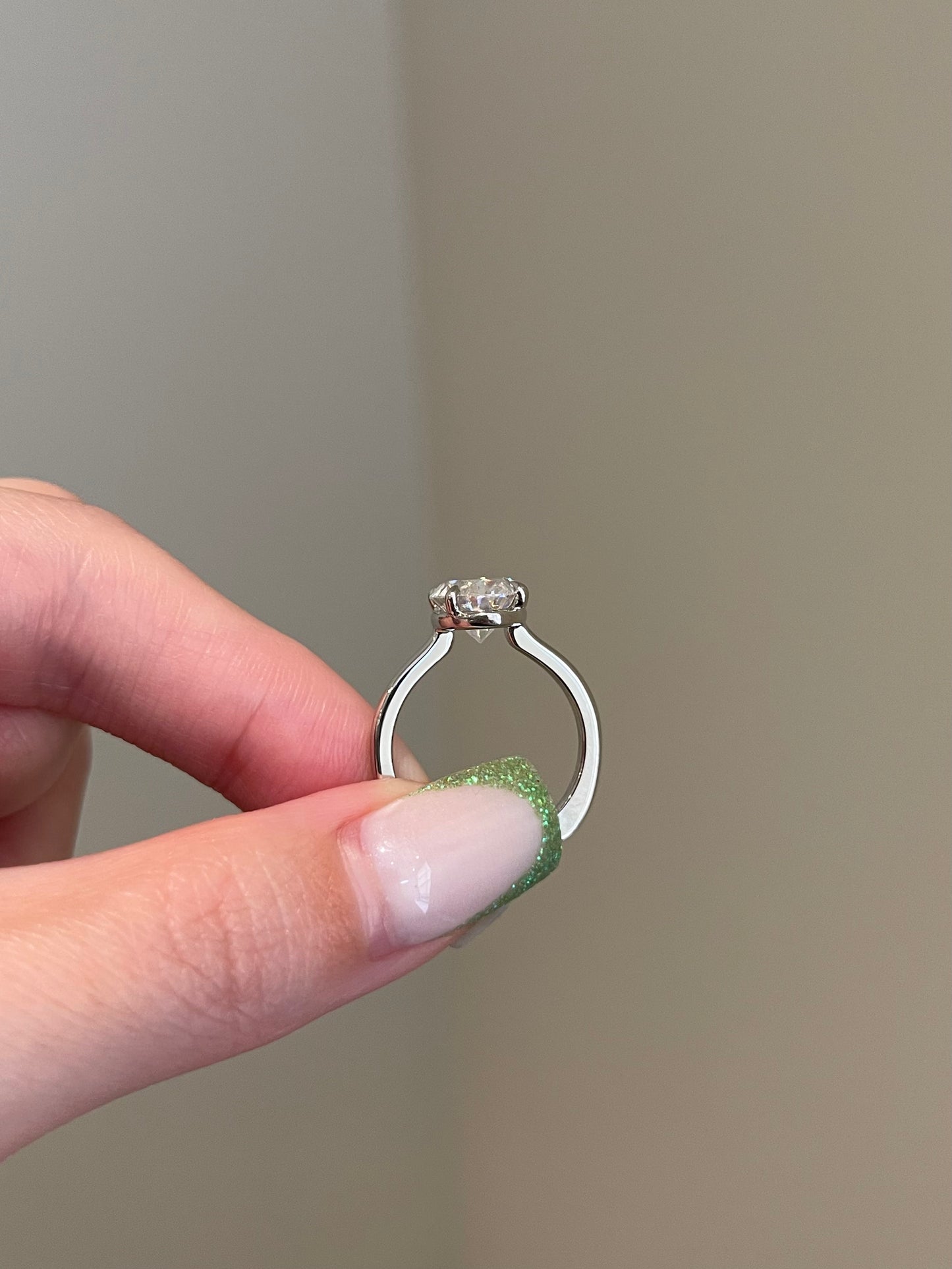 The Savannah Ring, 3.5 Carat, Oval, Brilliant