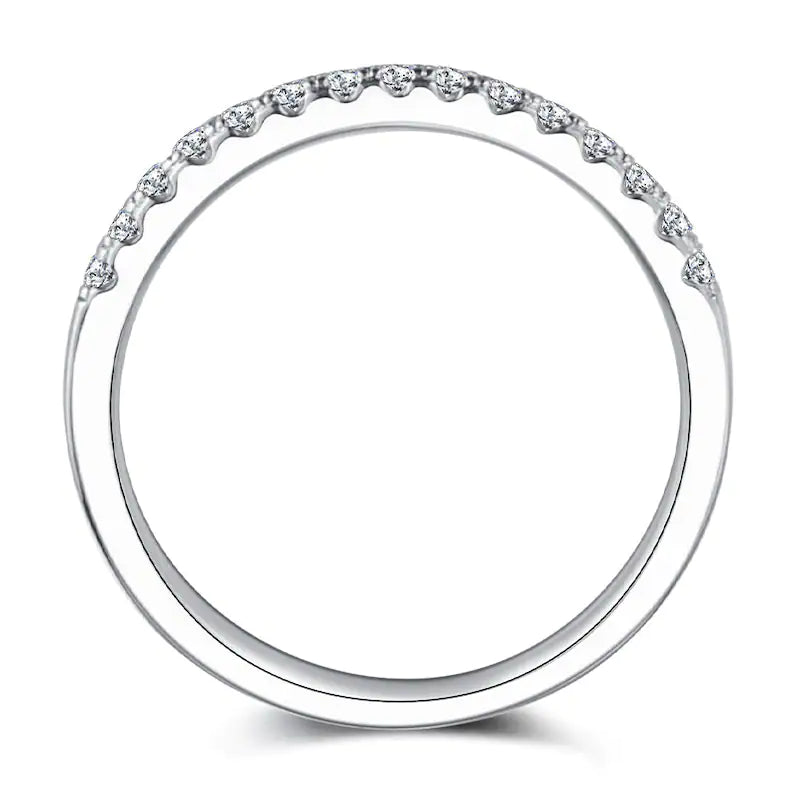 The Sammy Wedding Band, 1.8mm, Round, Brilliant