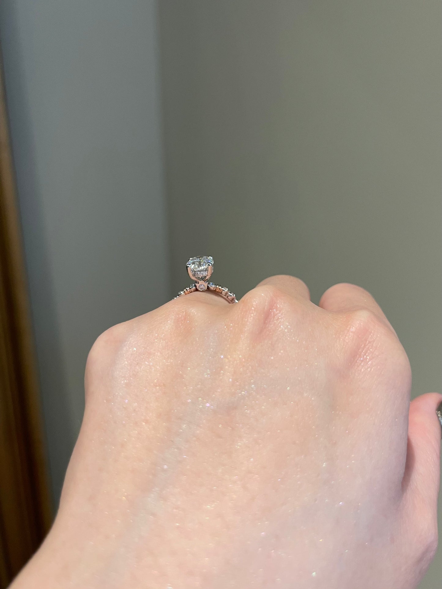 The Vanessa Ring, 2 Carat, Oval, Brilliant