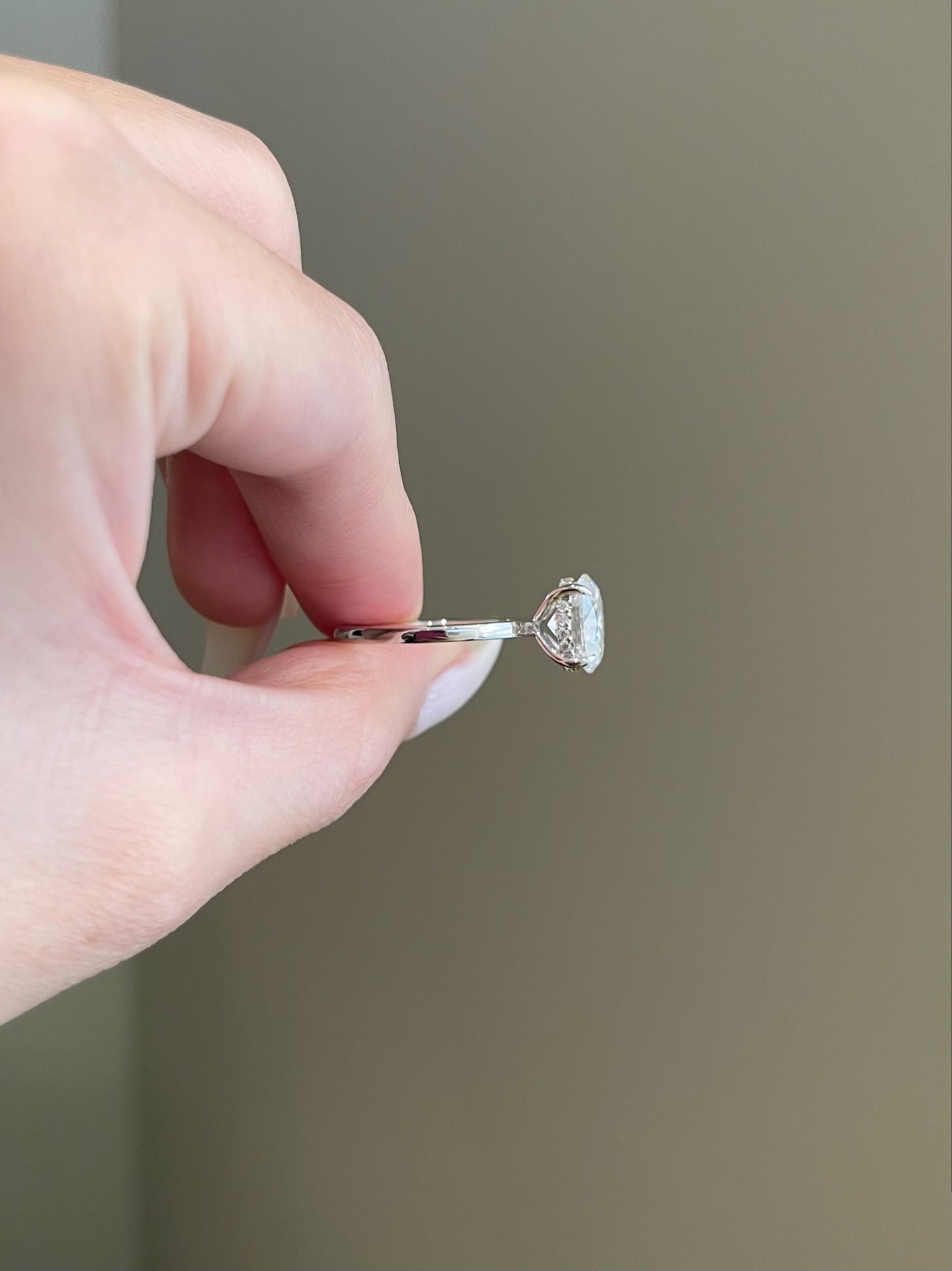 The Rheanna Ring, 3 Carat, Oval, Brilliant