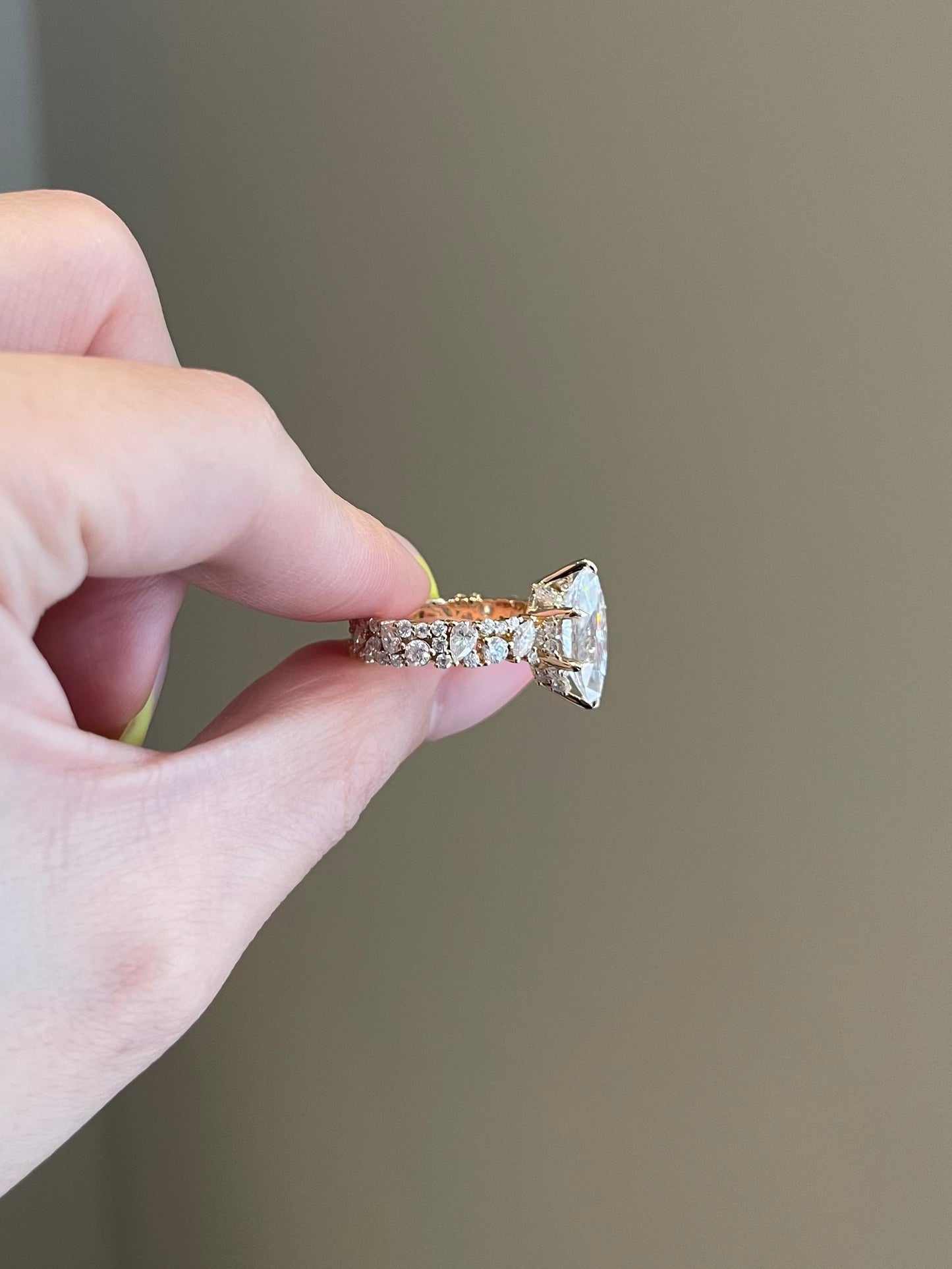 The SHY Designer’s Ring, 3 Carat, Marquise, Brilliant