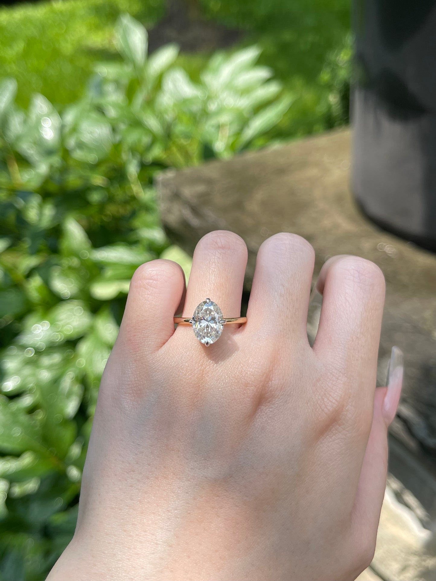 The Vienna Ring, 3.5 Carat, Oval, Brilliant