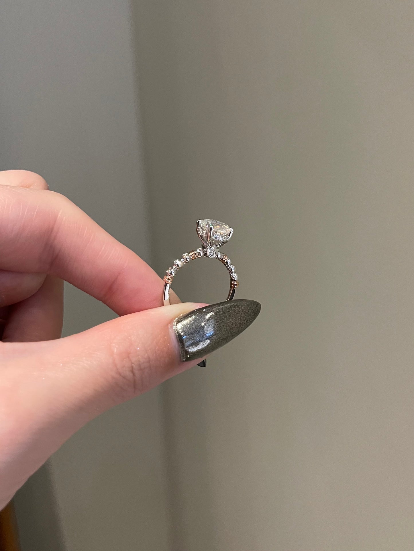 The Vanessa Ring, 2 Carat, Oval, Brilliant