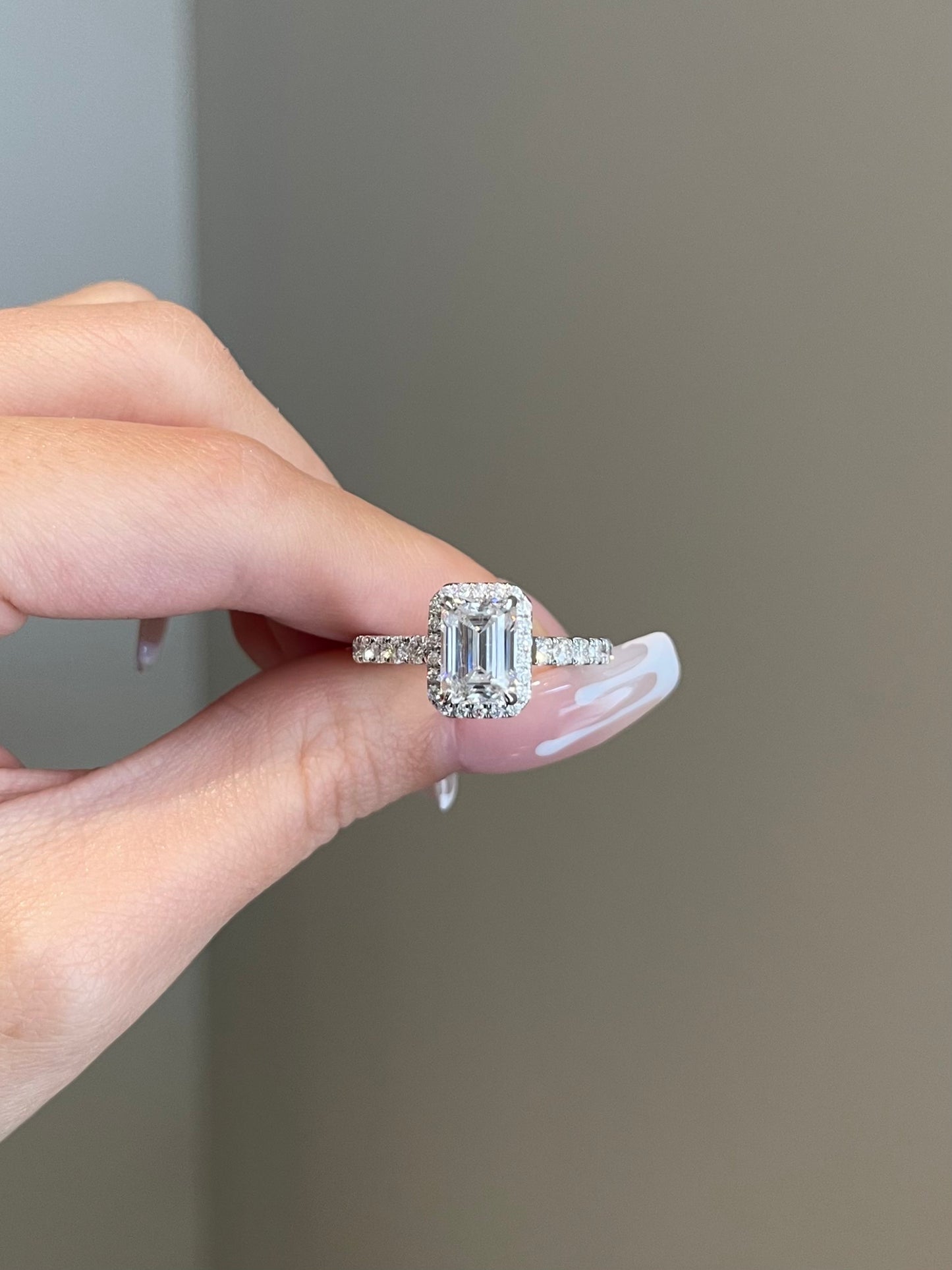 The Hilary Ring, 2.2 Carat, Emerald, Step Cut