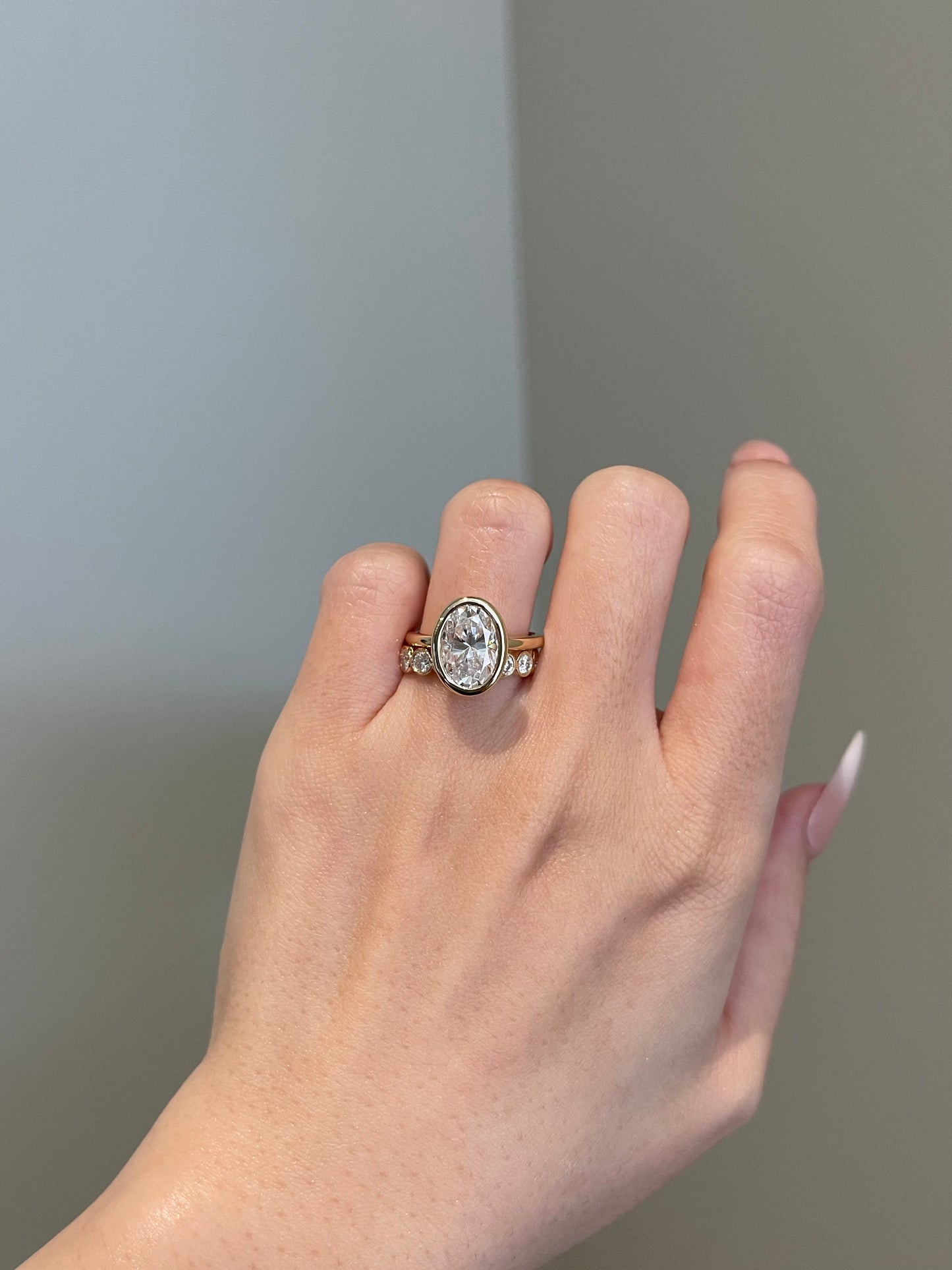 The Hanna Ring, 3 Carat, Oval, Brilliant