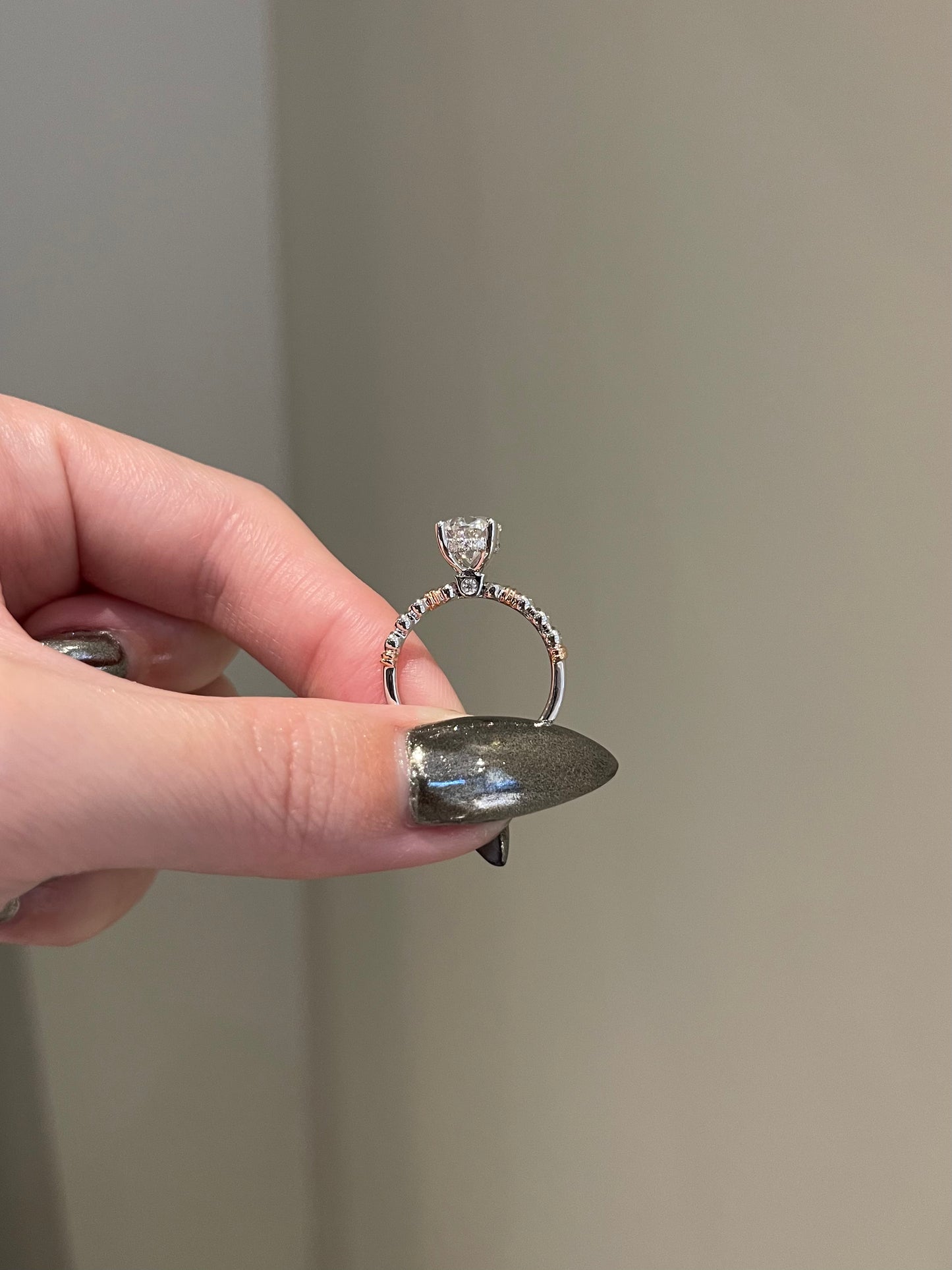 The Vanessa Ring, 2 Carat, Oval, Brilliant