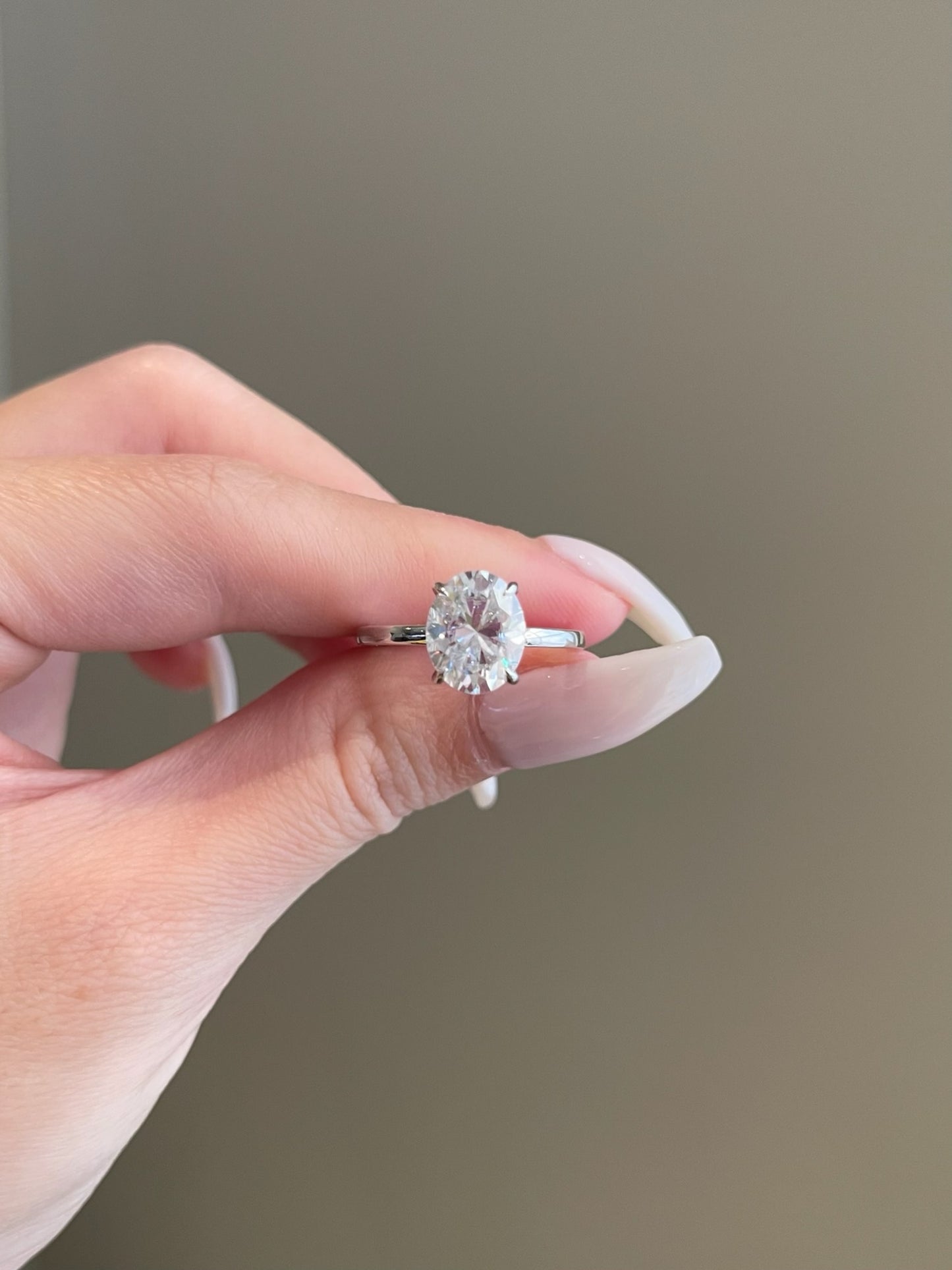 The Rheanna Ring, 3 Carat, Oval, Brilliant