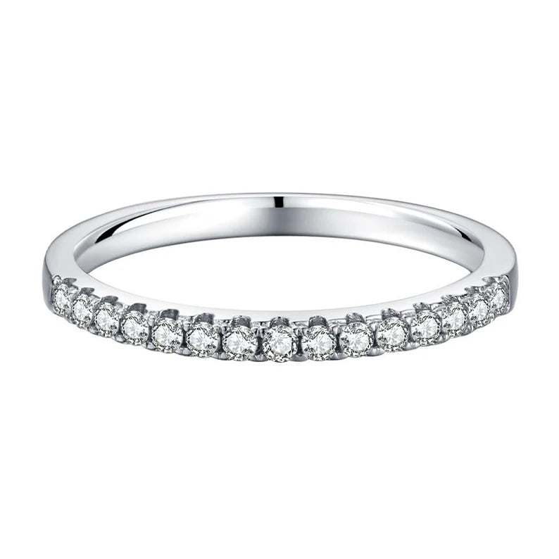 The Sammy Wedding Band, 1.8mm, Round, Brilliant