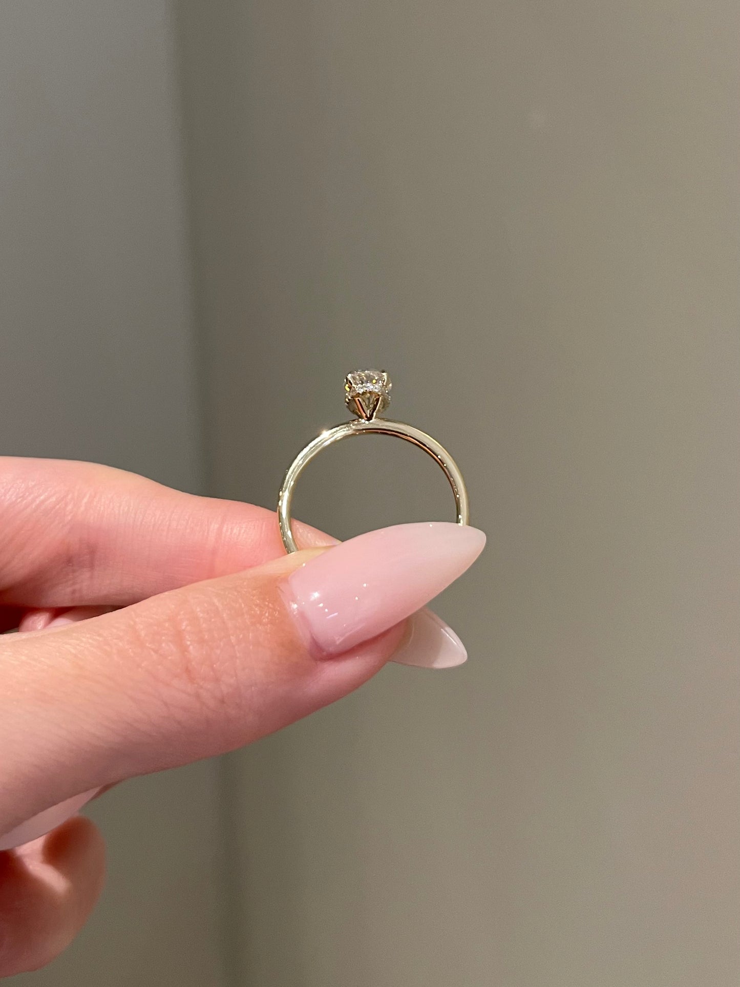 The Rheanna Ring, 2 Carat, Elongated Oval, Brilliant