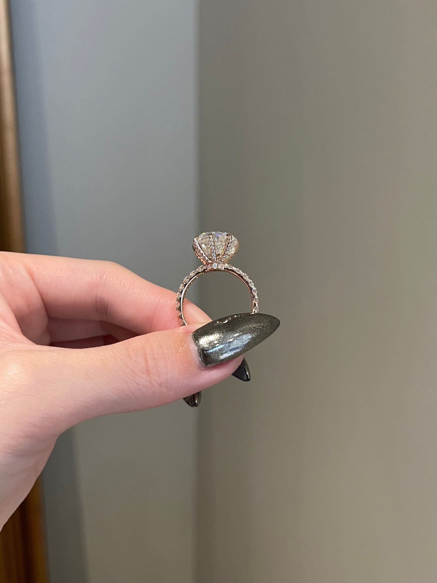 The Gaga Ring, 7 Carat, Heart, Crushed Ice