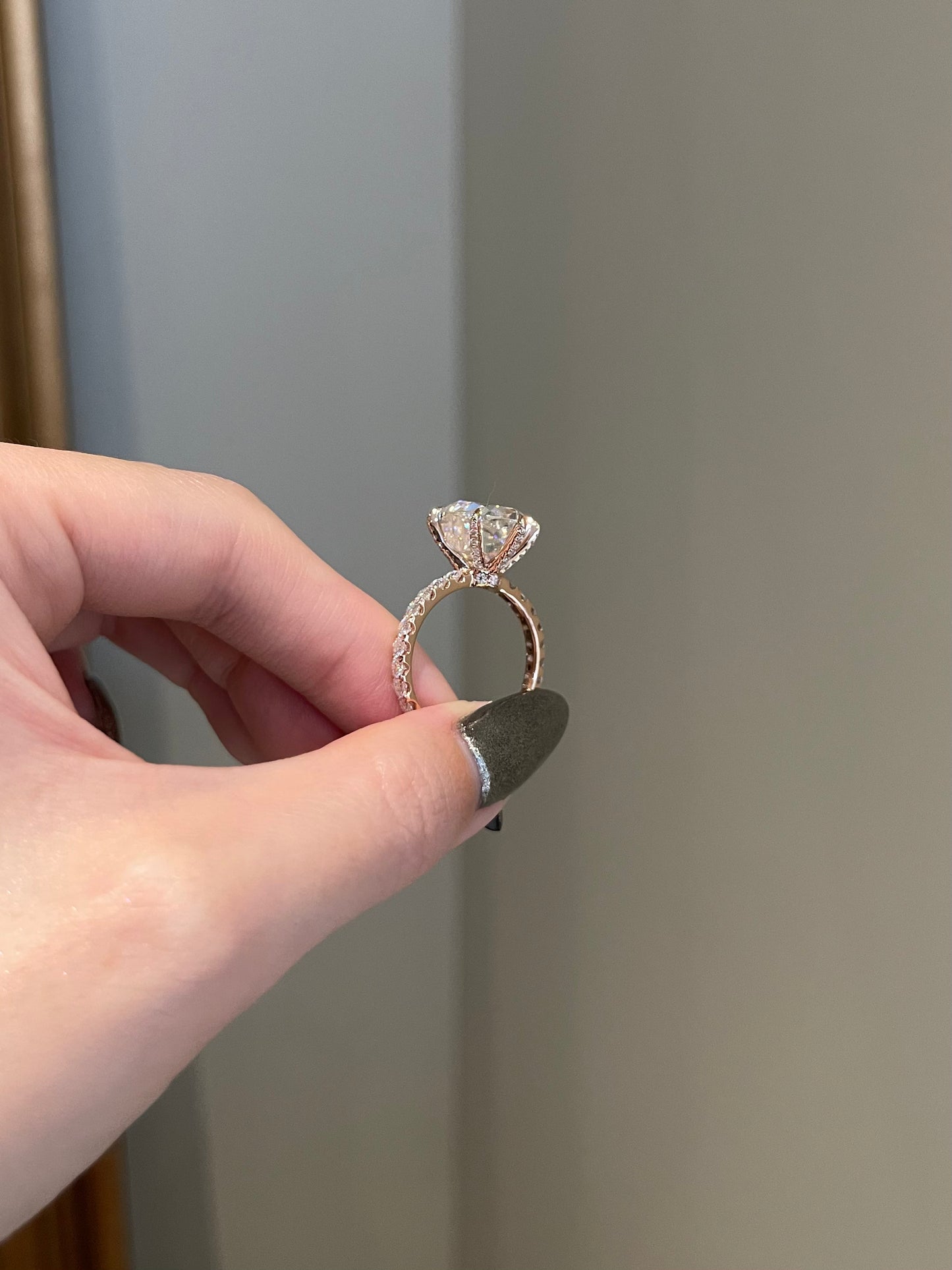 The Gaga Ring, 7 Carat, Heart, Crushed Ice