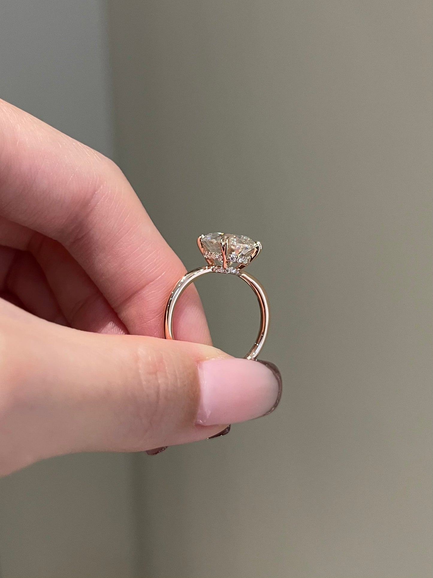 The Hailey Ring, 5 Carat, Oval, Brilliant