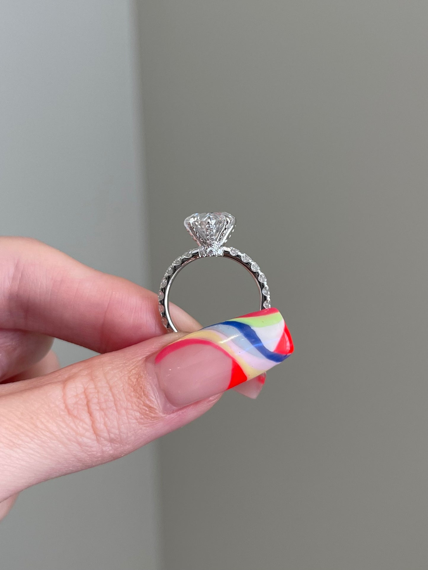The Gaga Ring, 3 Carat, Heart, Brilliant