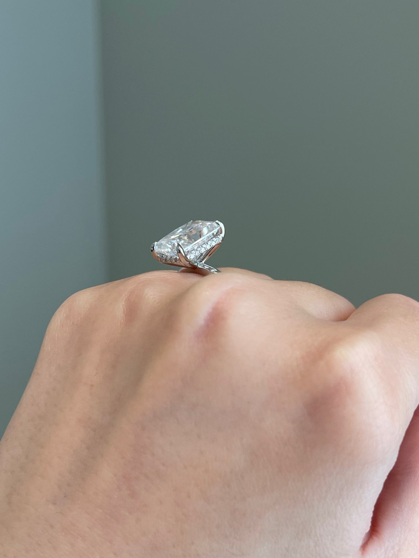 The Rheanna Ring, 6 Carat, Radiant, Brilliant