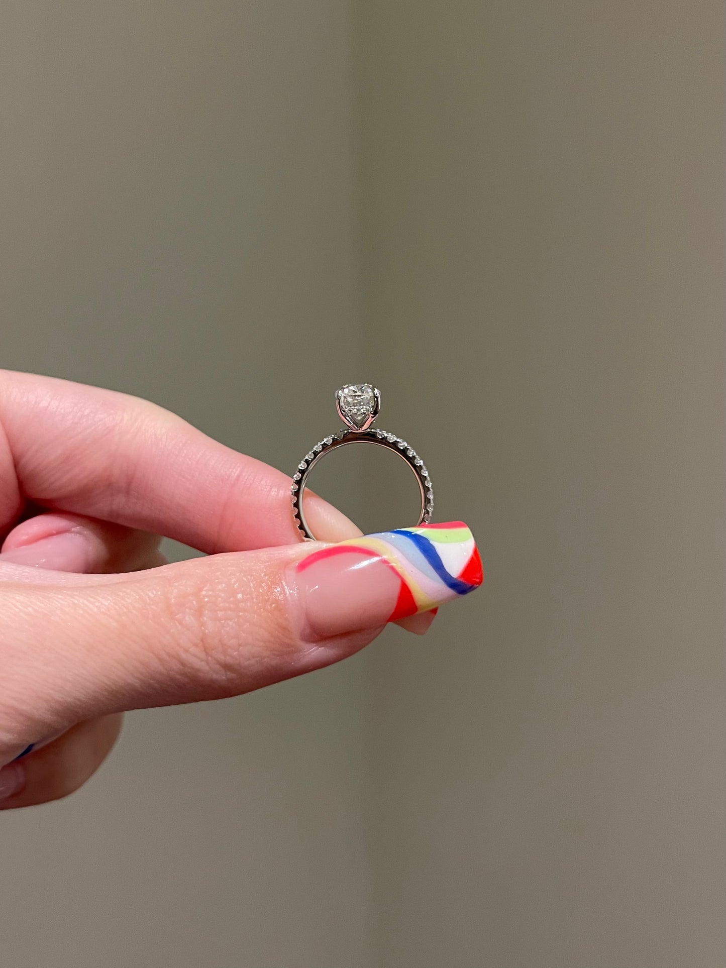 The Priscilla Ring, 2 Carat, Elongated , Brilliant