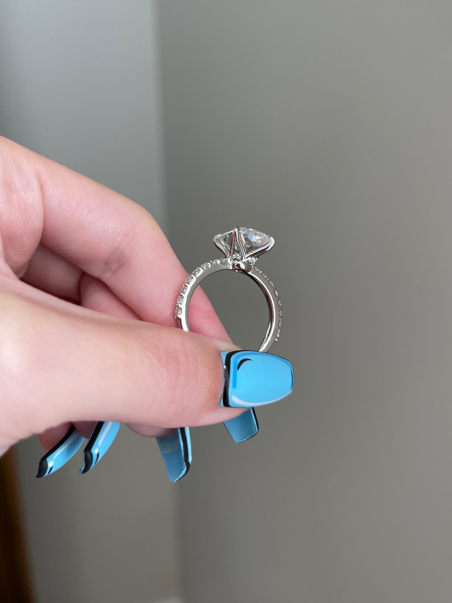 The Lydia Ring, 5 Carat, Radiant, Brilliant