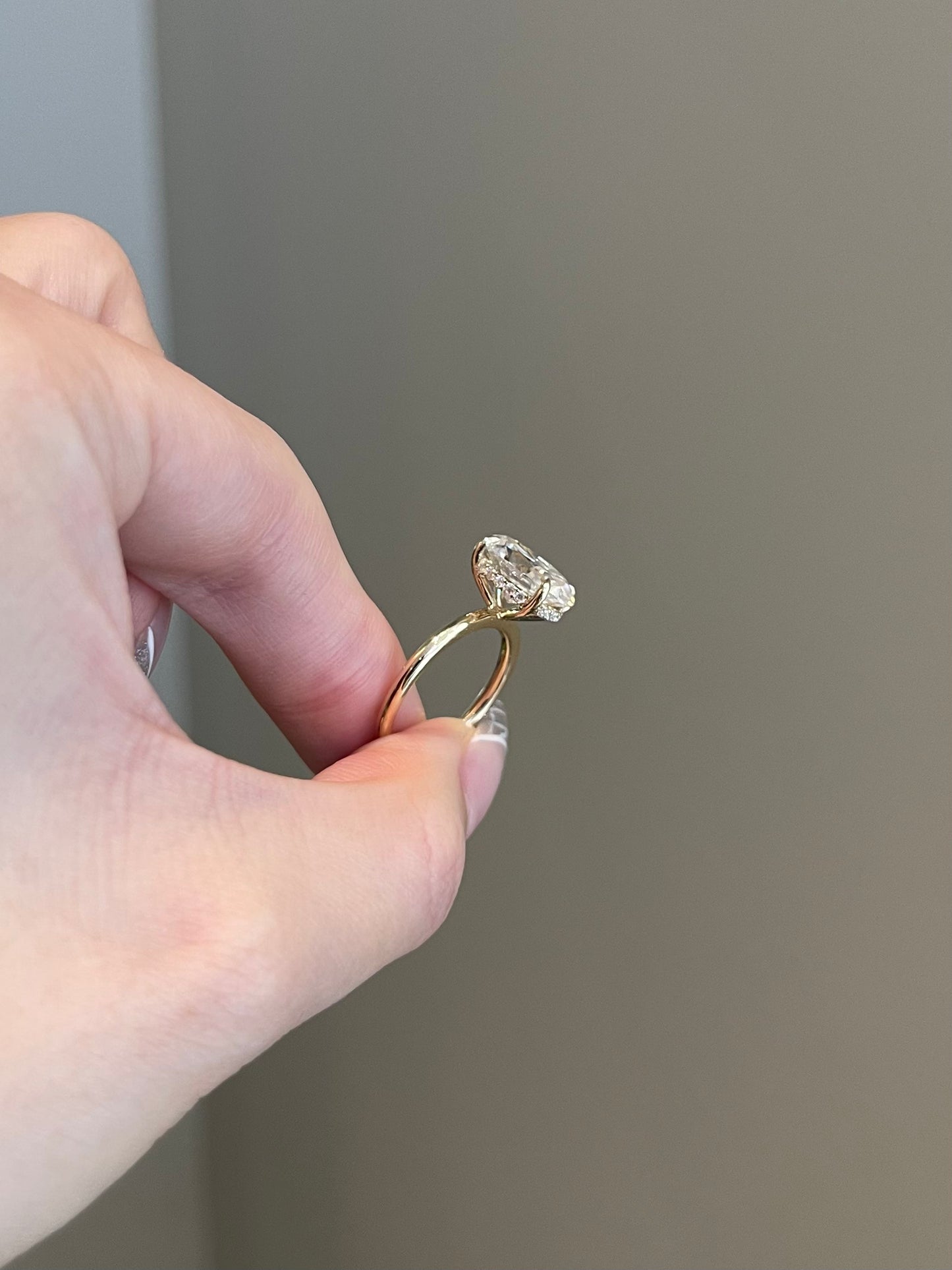 The Rheanna Ring, 4 Carat, Oval, Brilliant