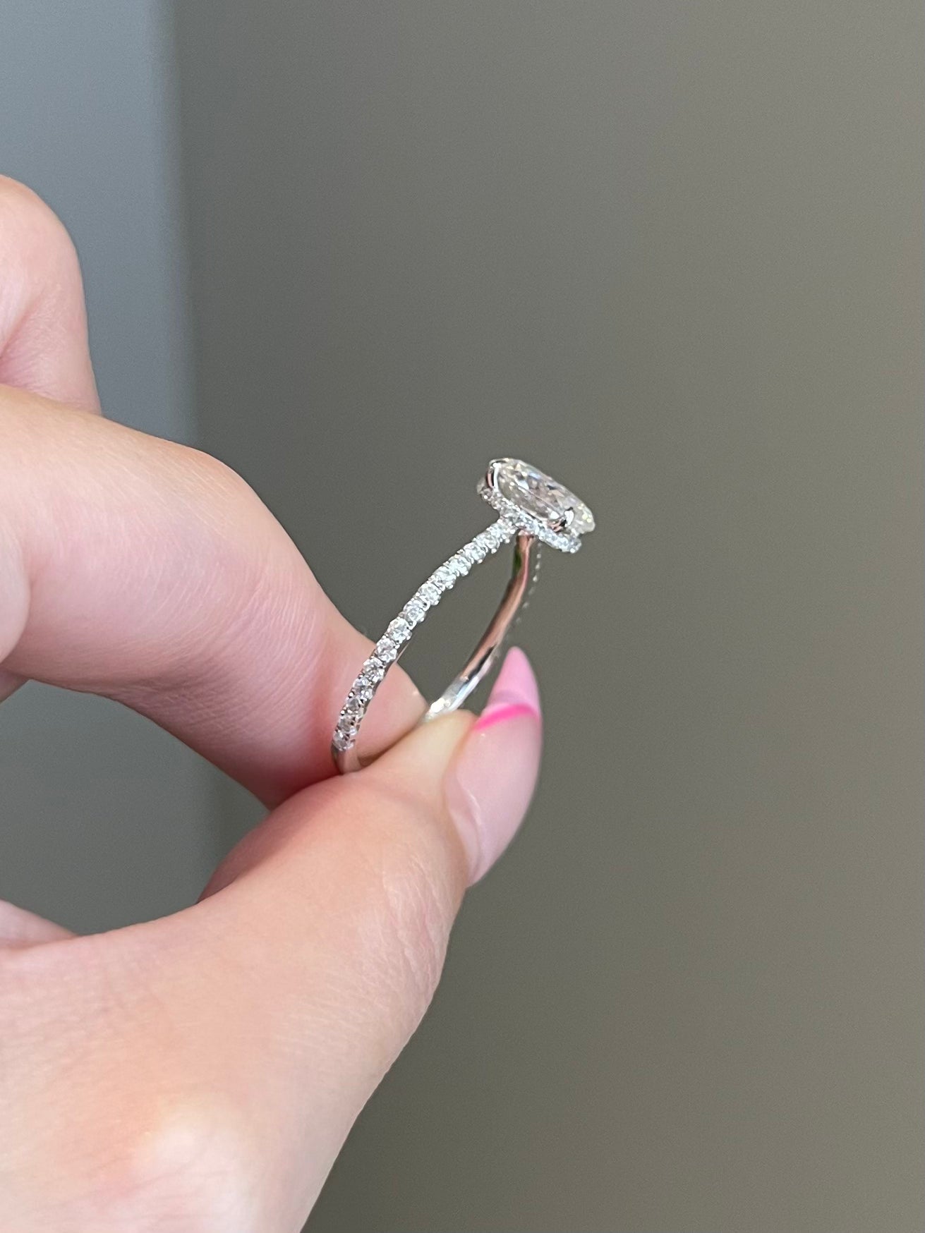 The Lilian Ring, 2 Carat, Oval, Brilliant