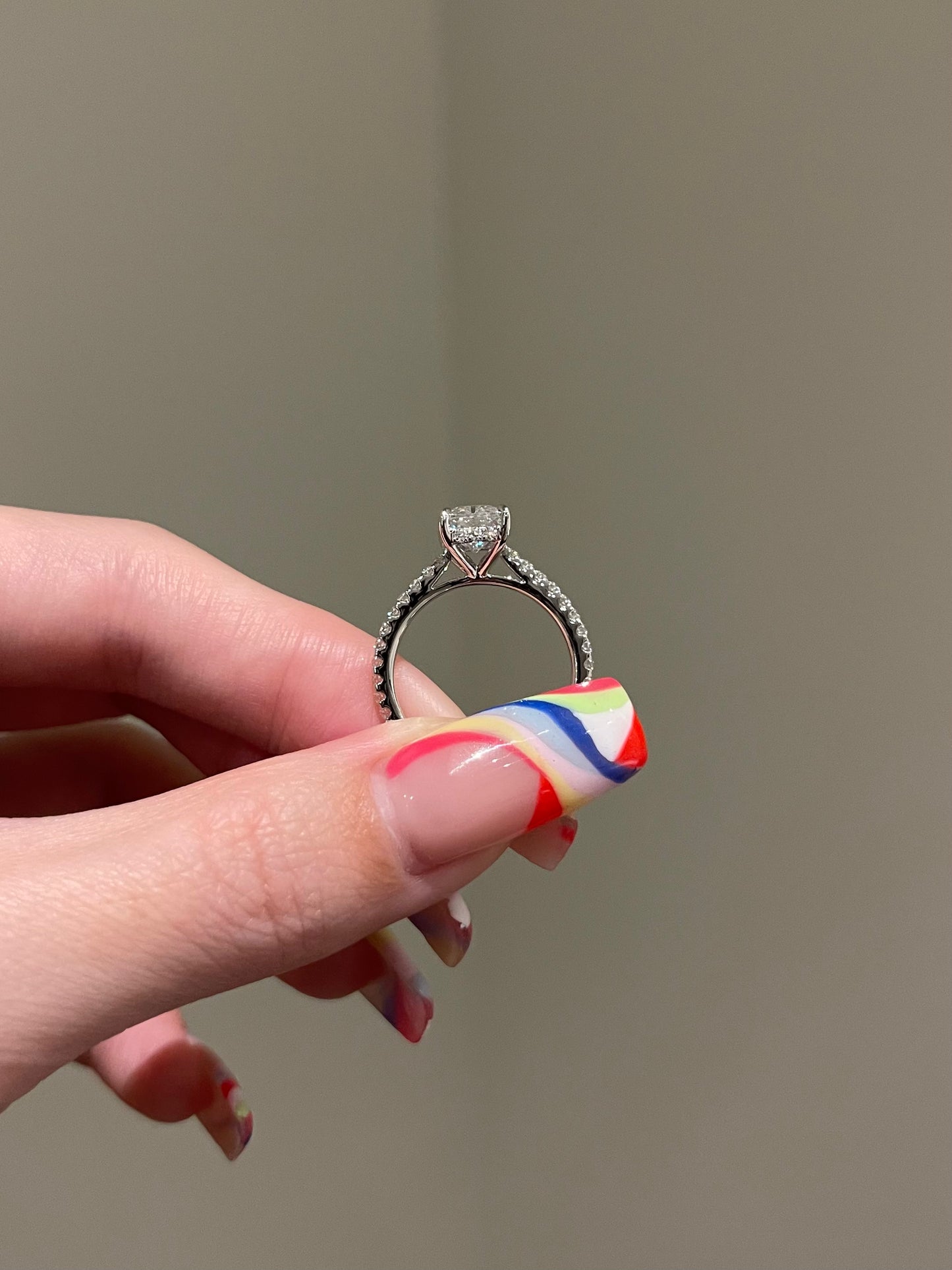 The Ellie Ring, 2.5 Carat, Elongated Radiant, Brilliant
