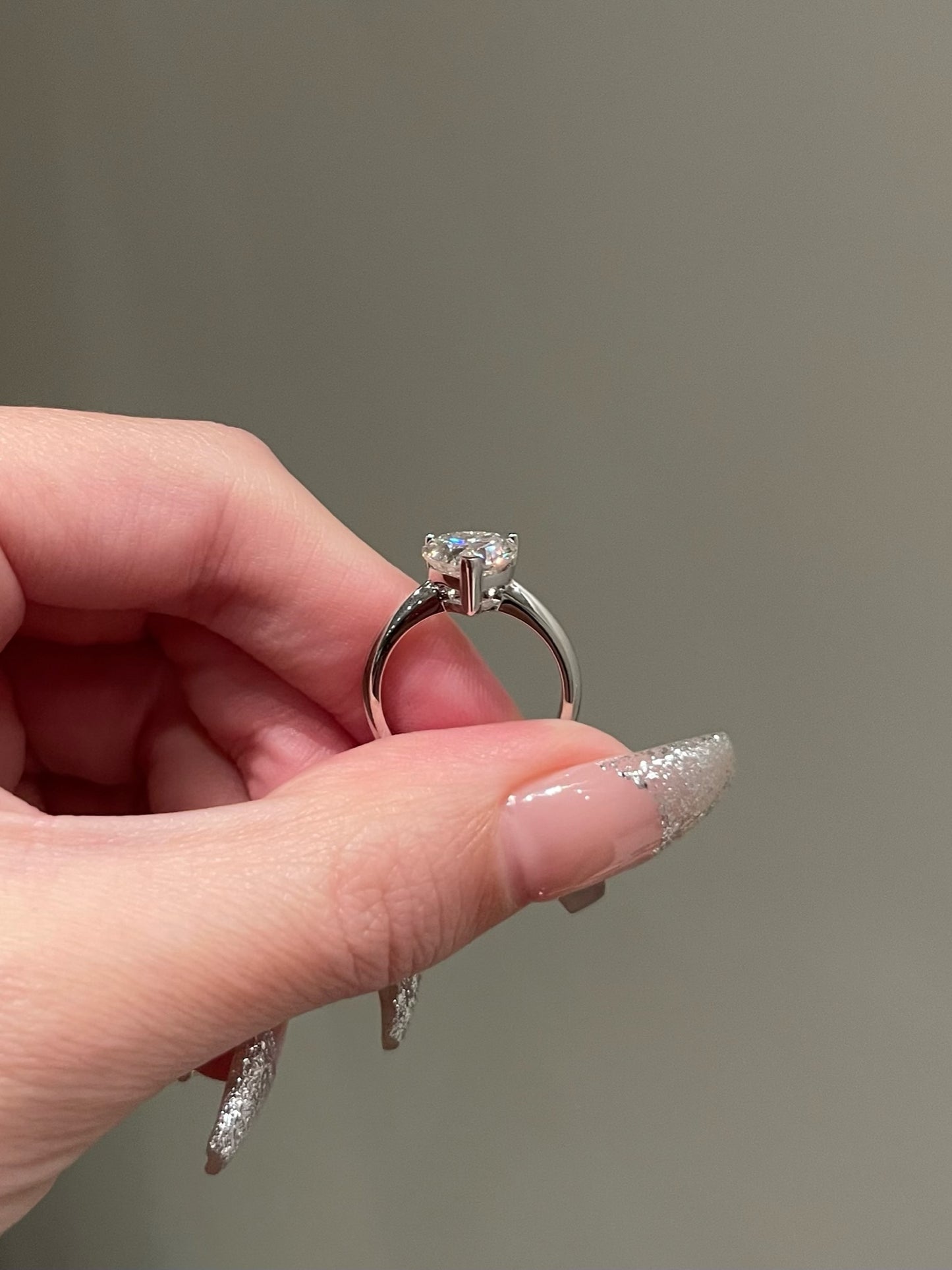 The Savannah Ring, 2 Carat, Heart, Brilliant