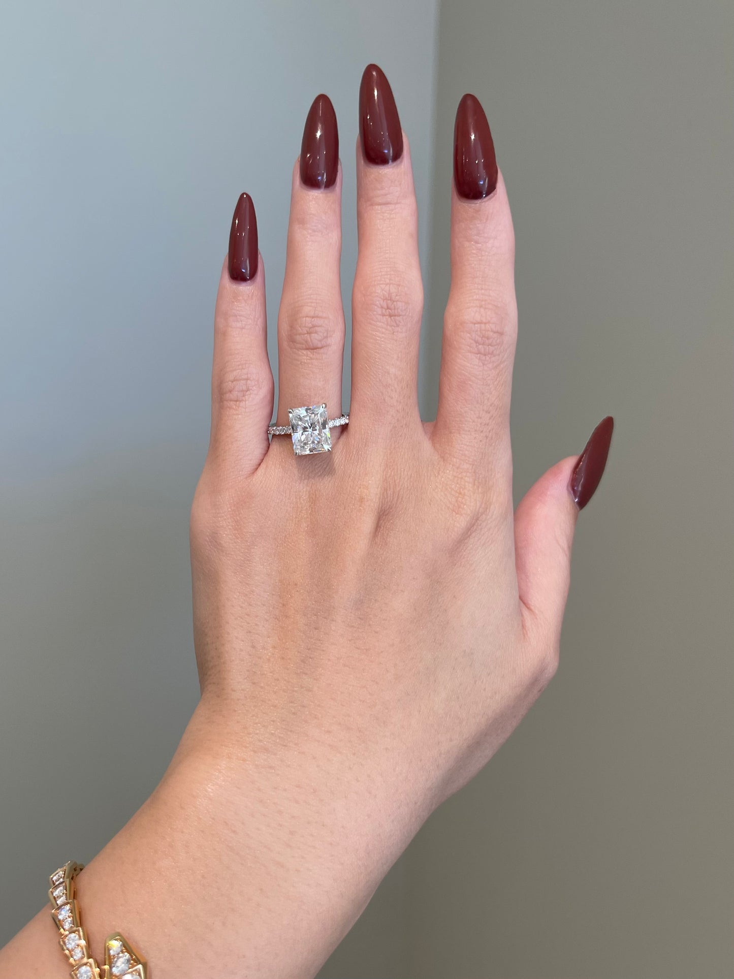 The Priscilla Ring, 4 Carat, Radiant, Brilliant