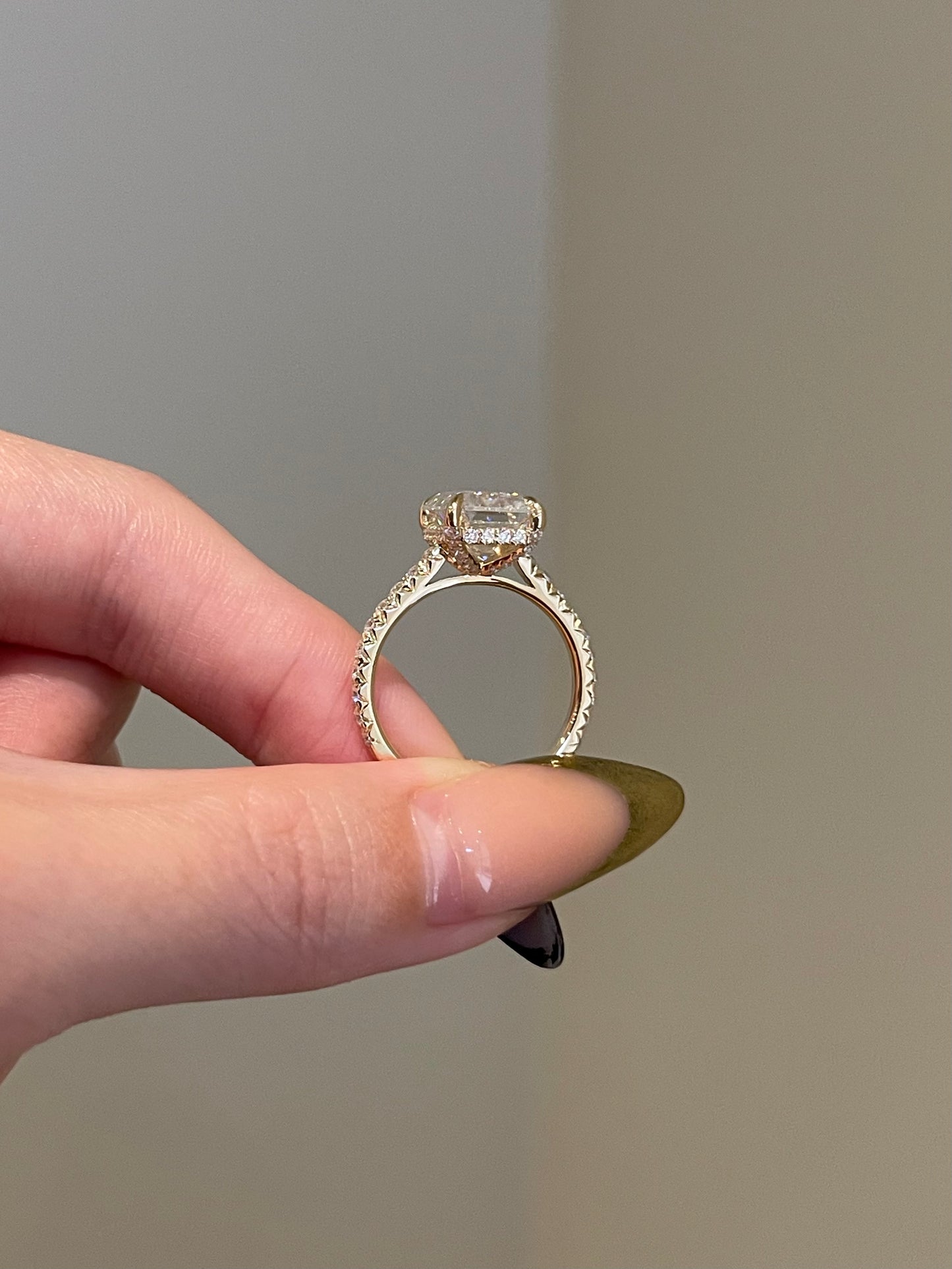 The Ellie Ring, 5 Carat, Emerald, Step