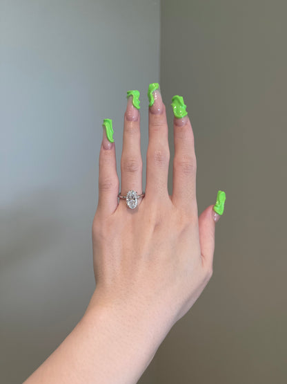 The Savannah Ring, 4 Carat, Oval, Brilliant