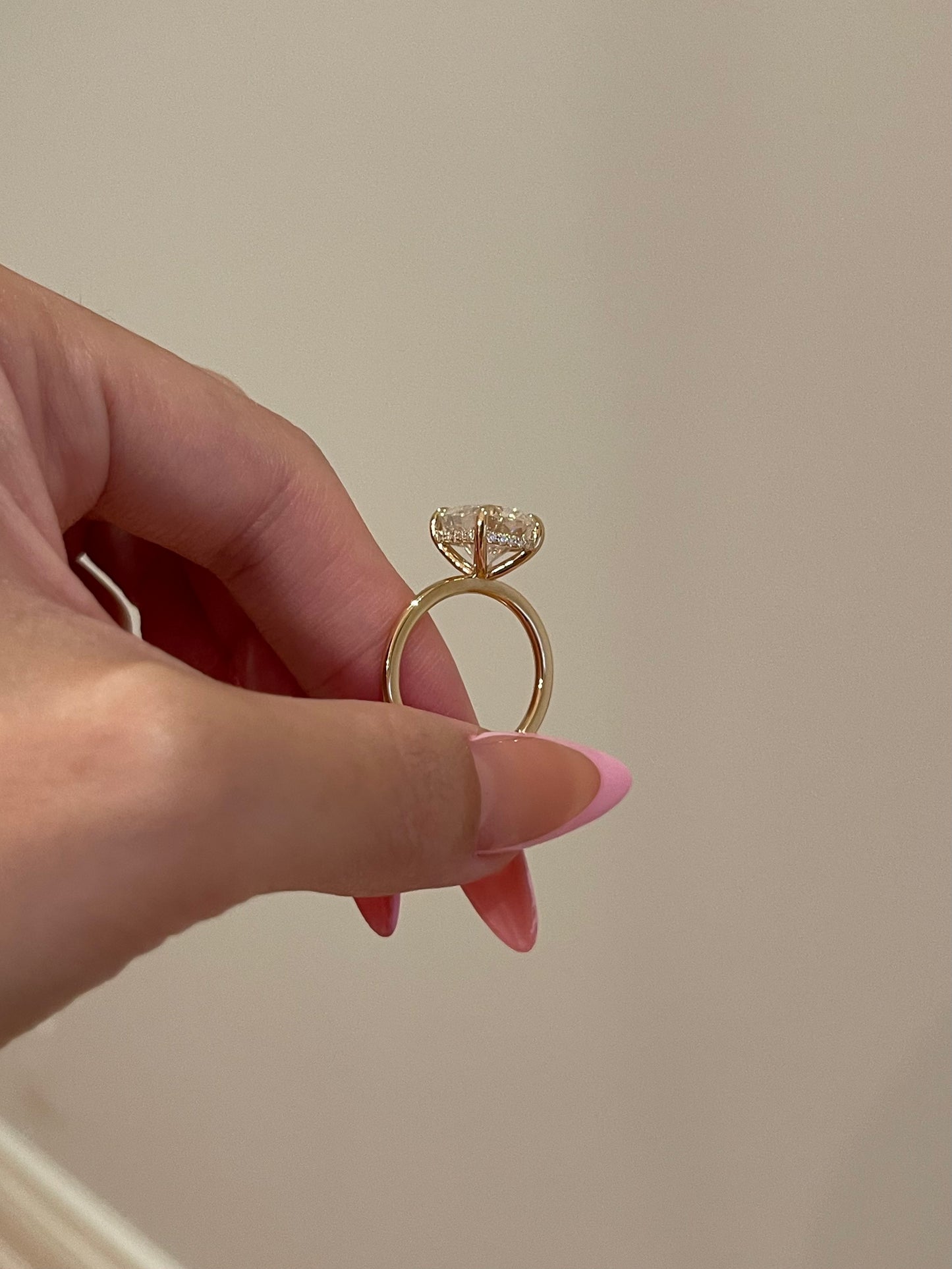 The Rheanna Ring, 4.5 Carat, Cushion, Brilliant