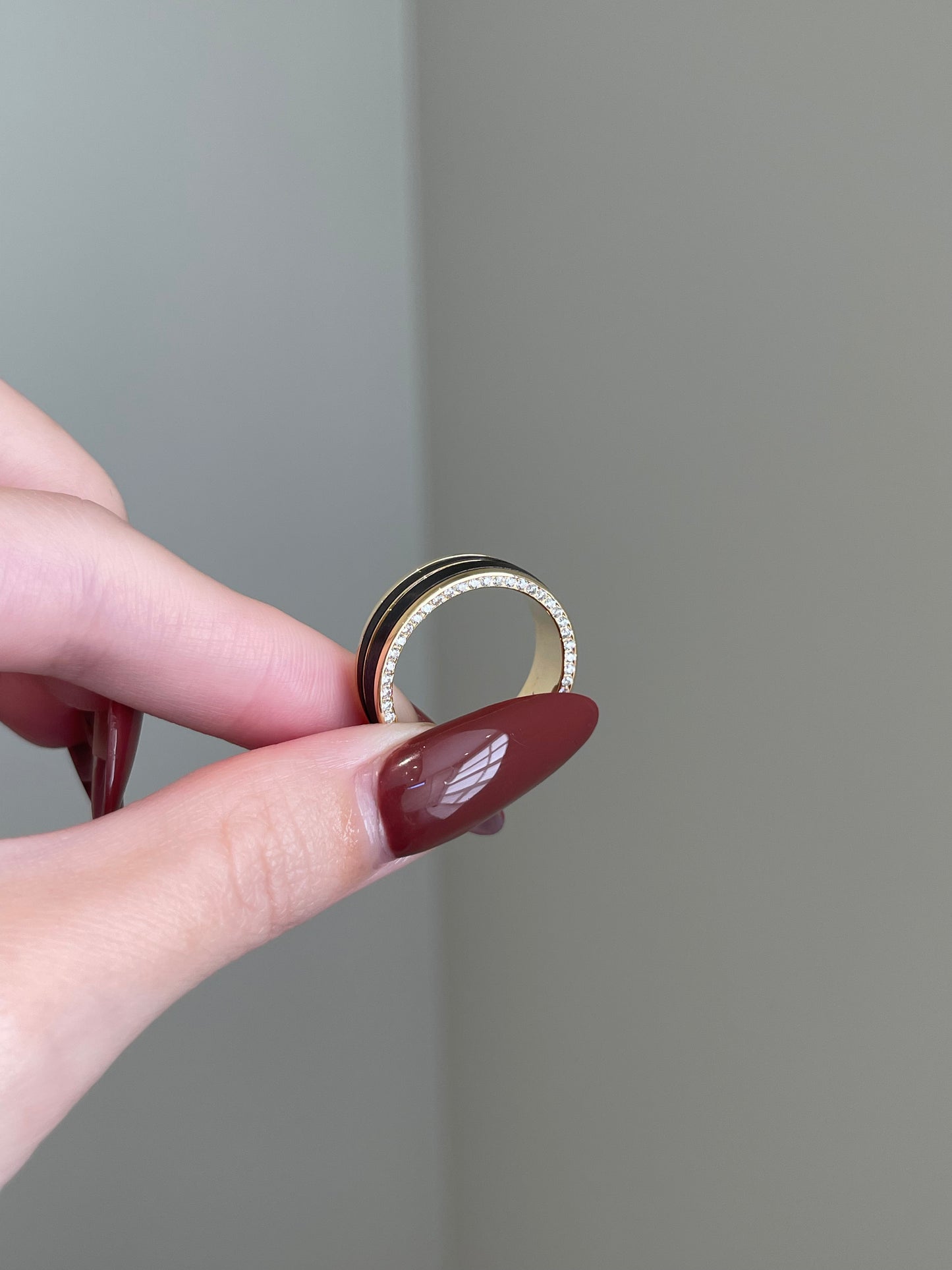 Men’s Wedding Band, Tungsten in Gold, 6mm