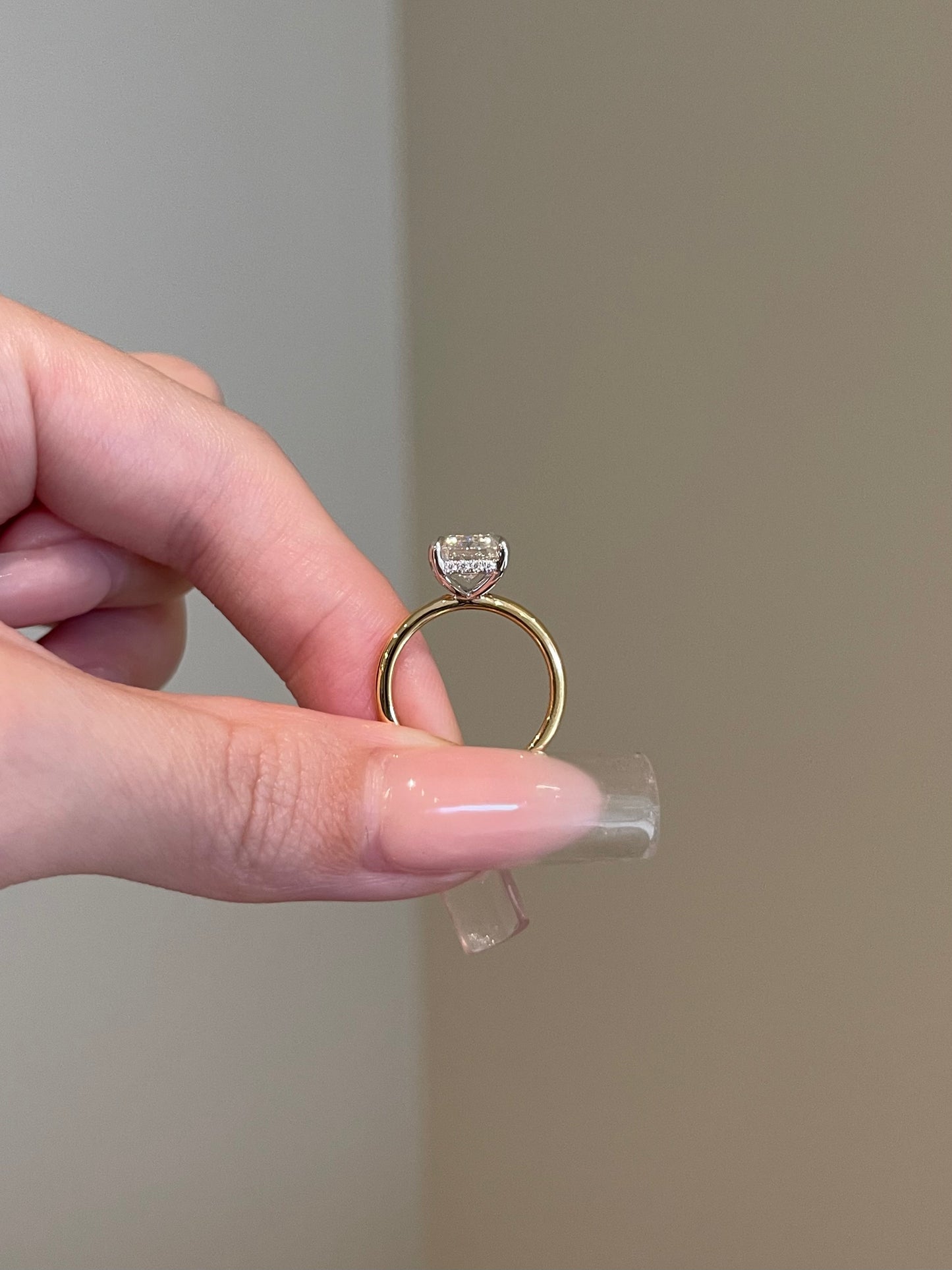 The Rheanna Ring, 3 Carat, Emerald, Step Cut
