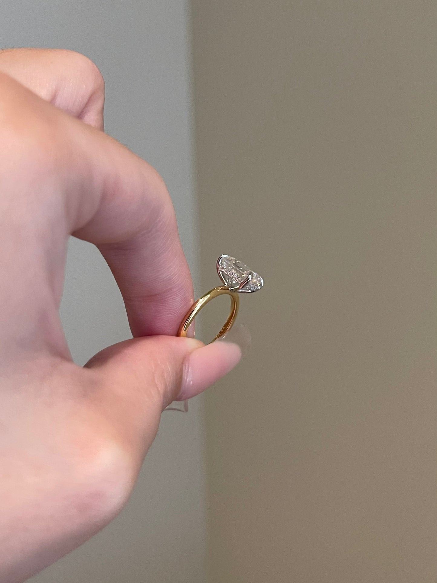 The Rheanna Ring, 3 Carat, Emerald, Step Cut