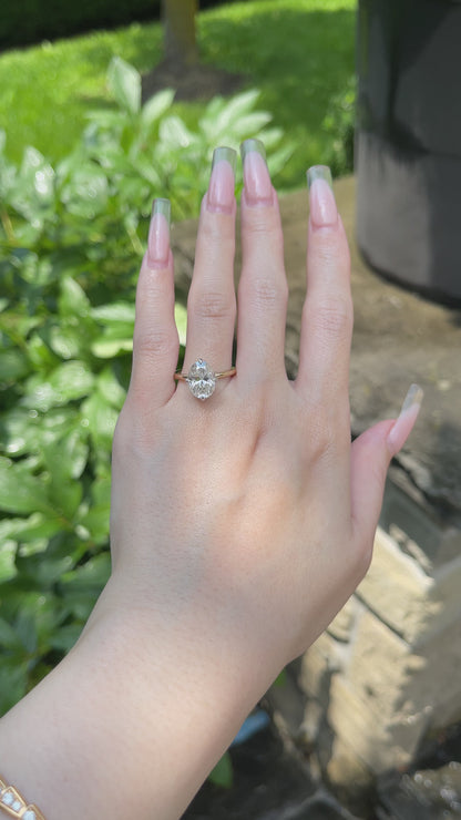 The Vienna Ring, 3.5 Carat, Oval, Brilliant