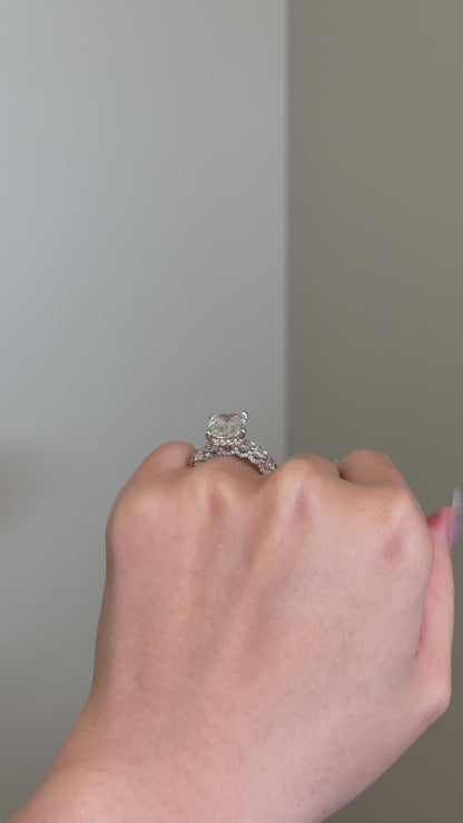 The Rosé Ring, 7 Carat, Radiant, Brilliant