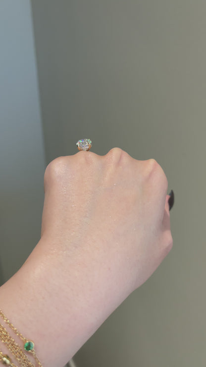 The Selena Ring, 5 Carat, Oval, Brilliant