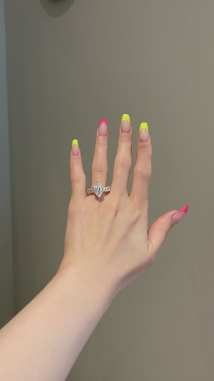 The SHY Designer’s Ring, 3 Carat, Marquise, Brilliant