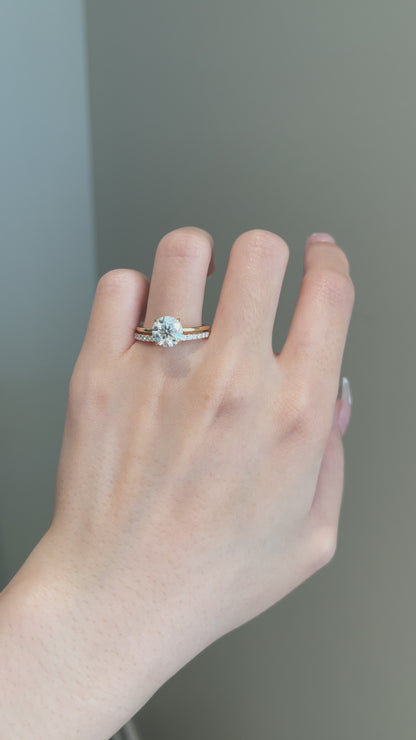 The Savannah Ring, 1.75 Carat, Round, Brilliant