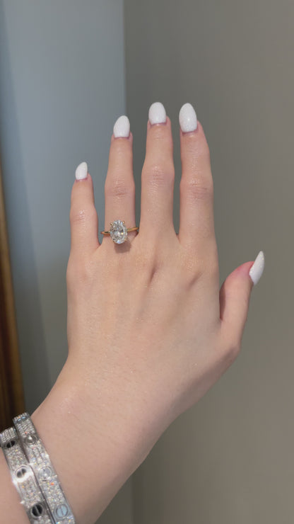 The Rheanna Ring, 3.5 Carat, Oval, Brilliant