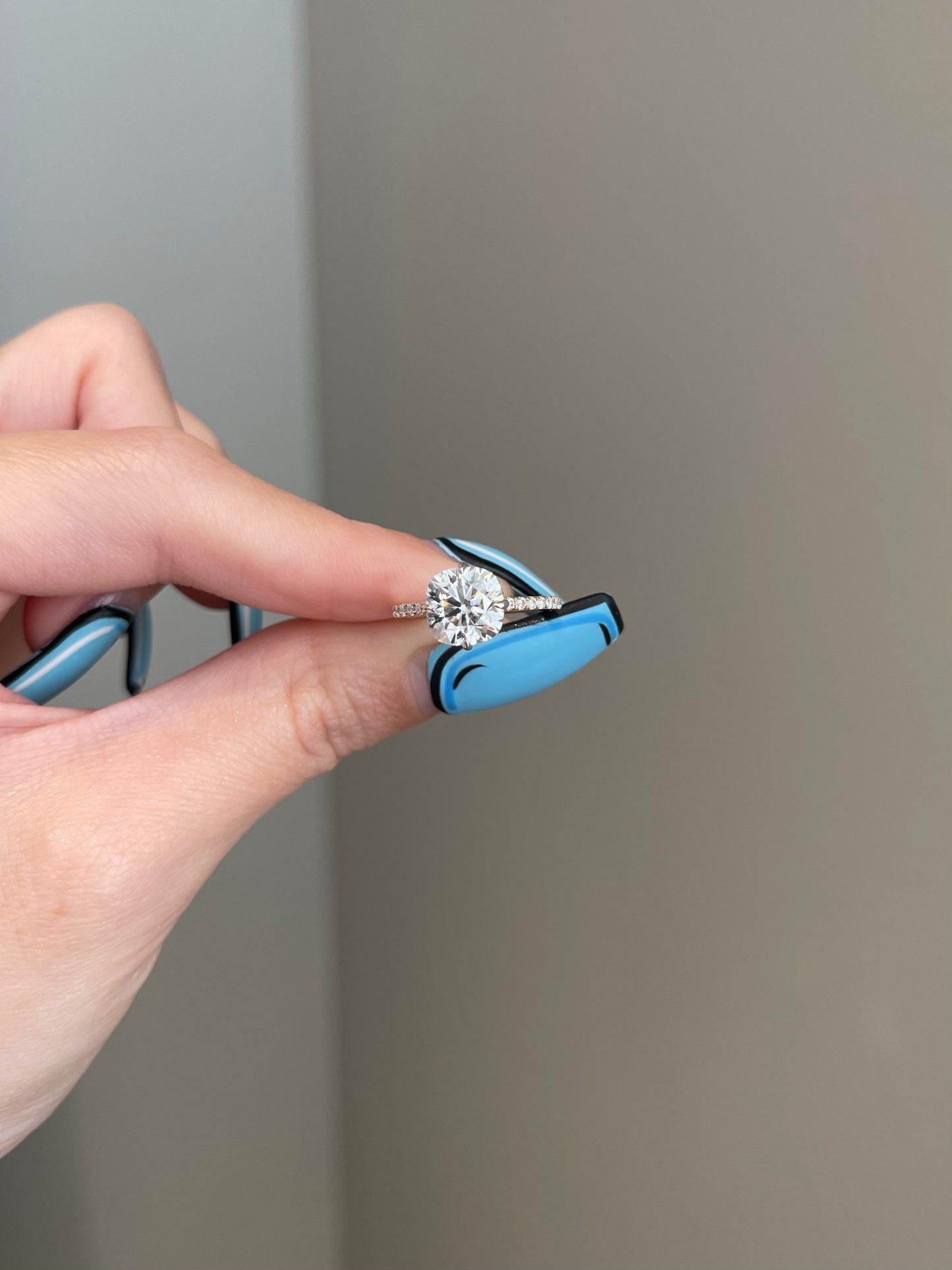 The Helena Ring, 2.2 Carat, Square Cushion, Brilliant