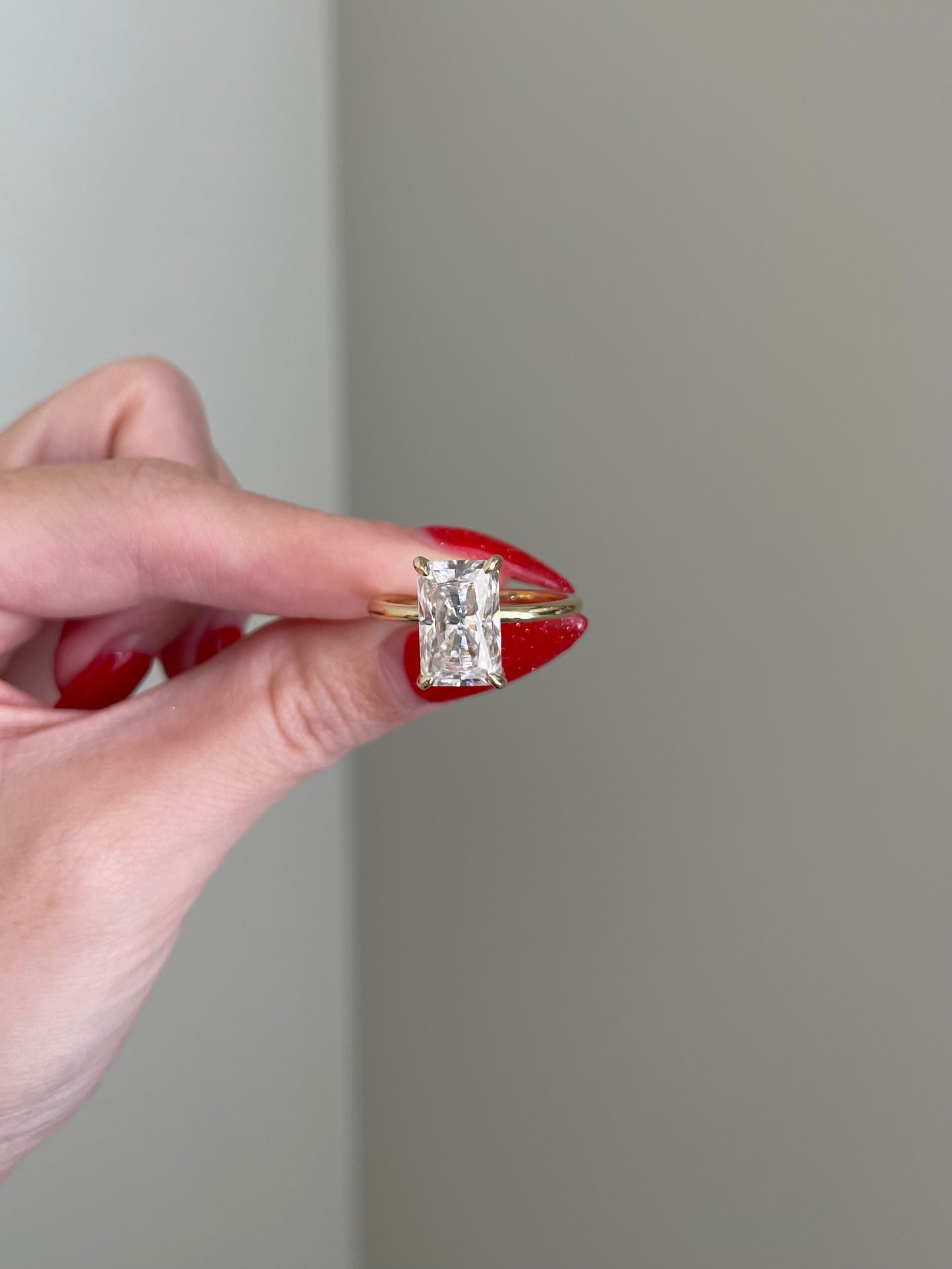 The Rheanna Ring, 4.5 Carat, Radiant, Brilliant