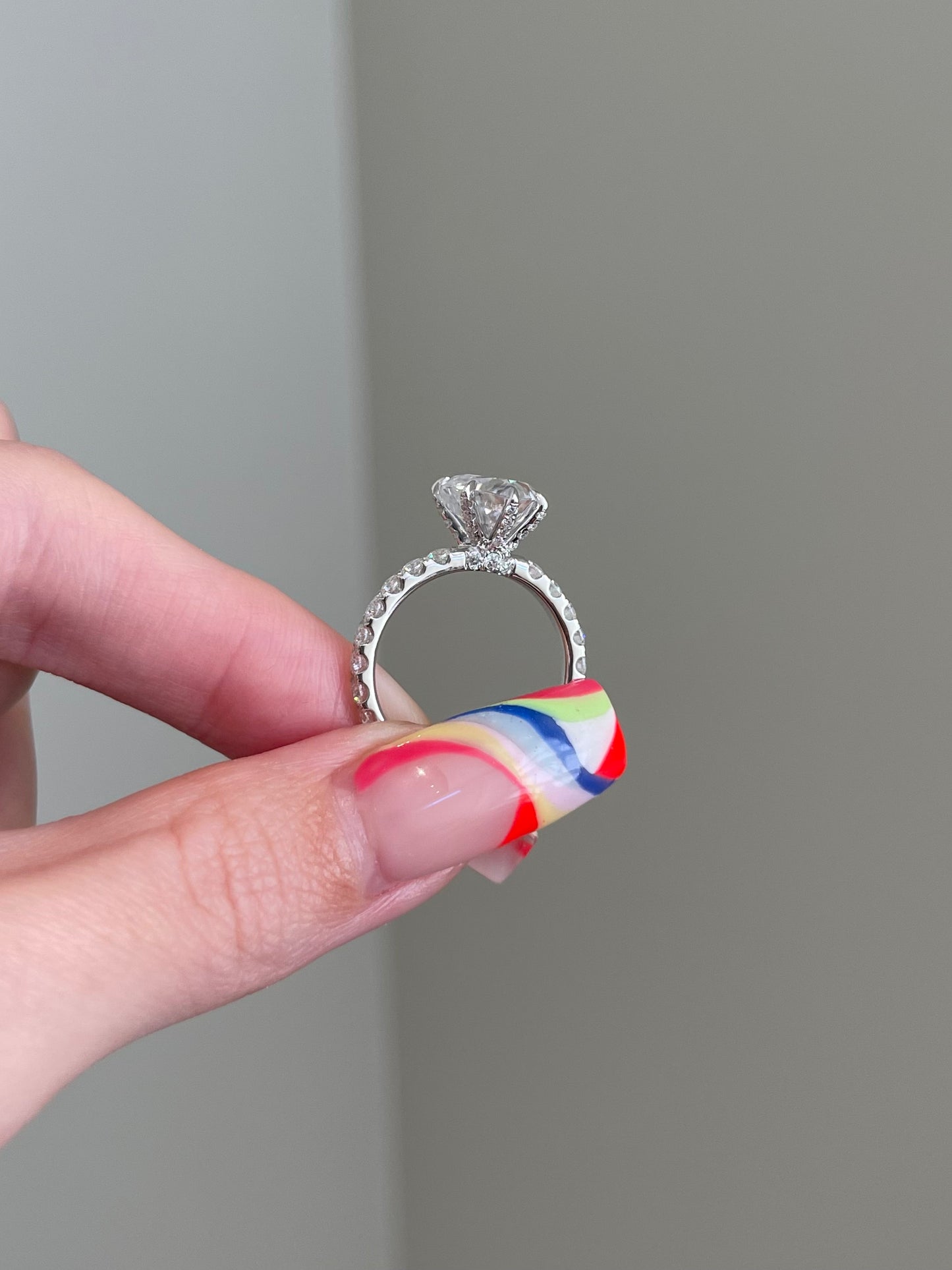 The Gaga Ring, 3 Carat, Heart, Brilliant