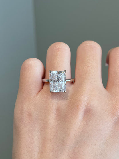 The Rheanna Ring, 6 Carat, Radiant, Brilliant