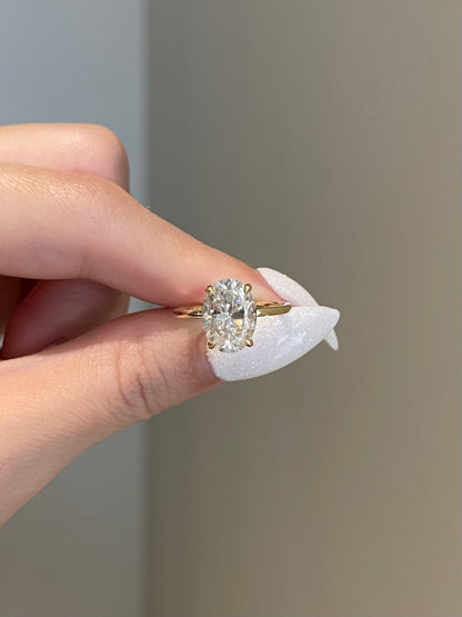 The Rheanna Ring, 3.5 Carat, Oval, Brilliant