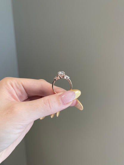 The Alexa Ring, 3 Carat, Cushion, Brilliant