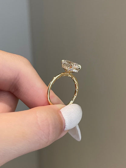 The Rheanna Ring, 3.5 Carat, Oval, Brilliant