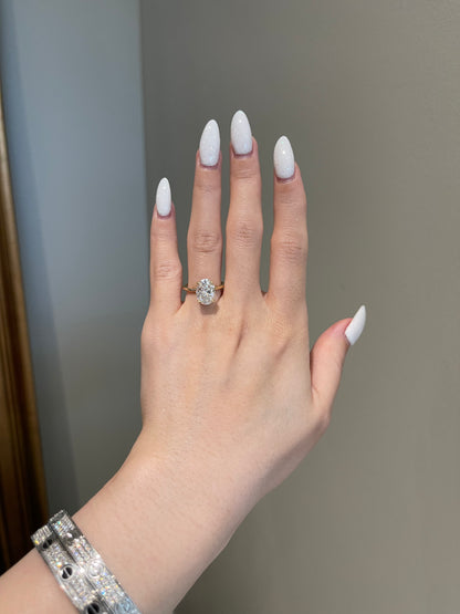 The Rheanna Ring, 3.5 Carat, Oval, Brilliant