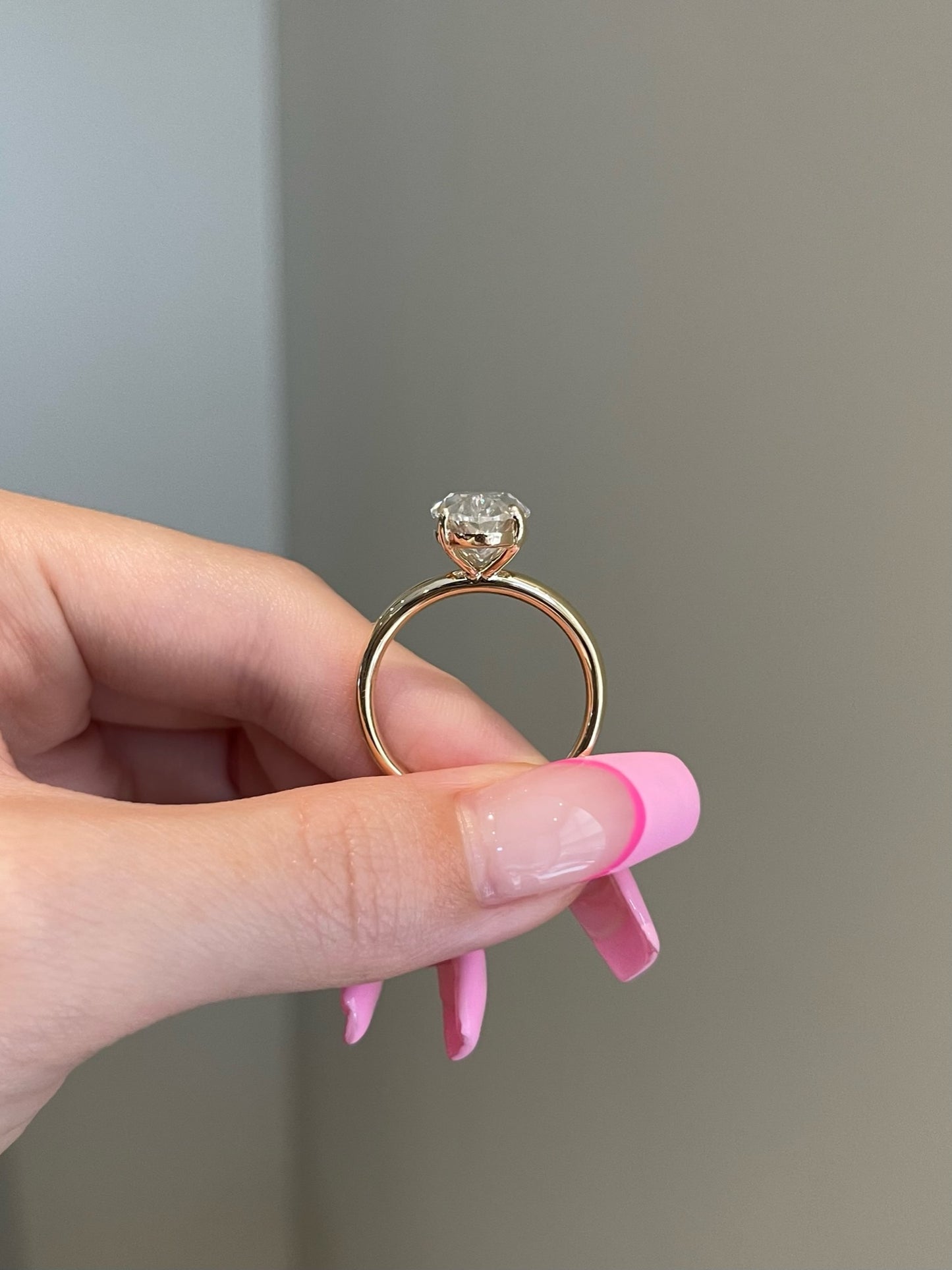 The Savannah Ring, 7 Carat, Oval, Crushed Ice Hybrid